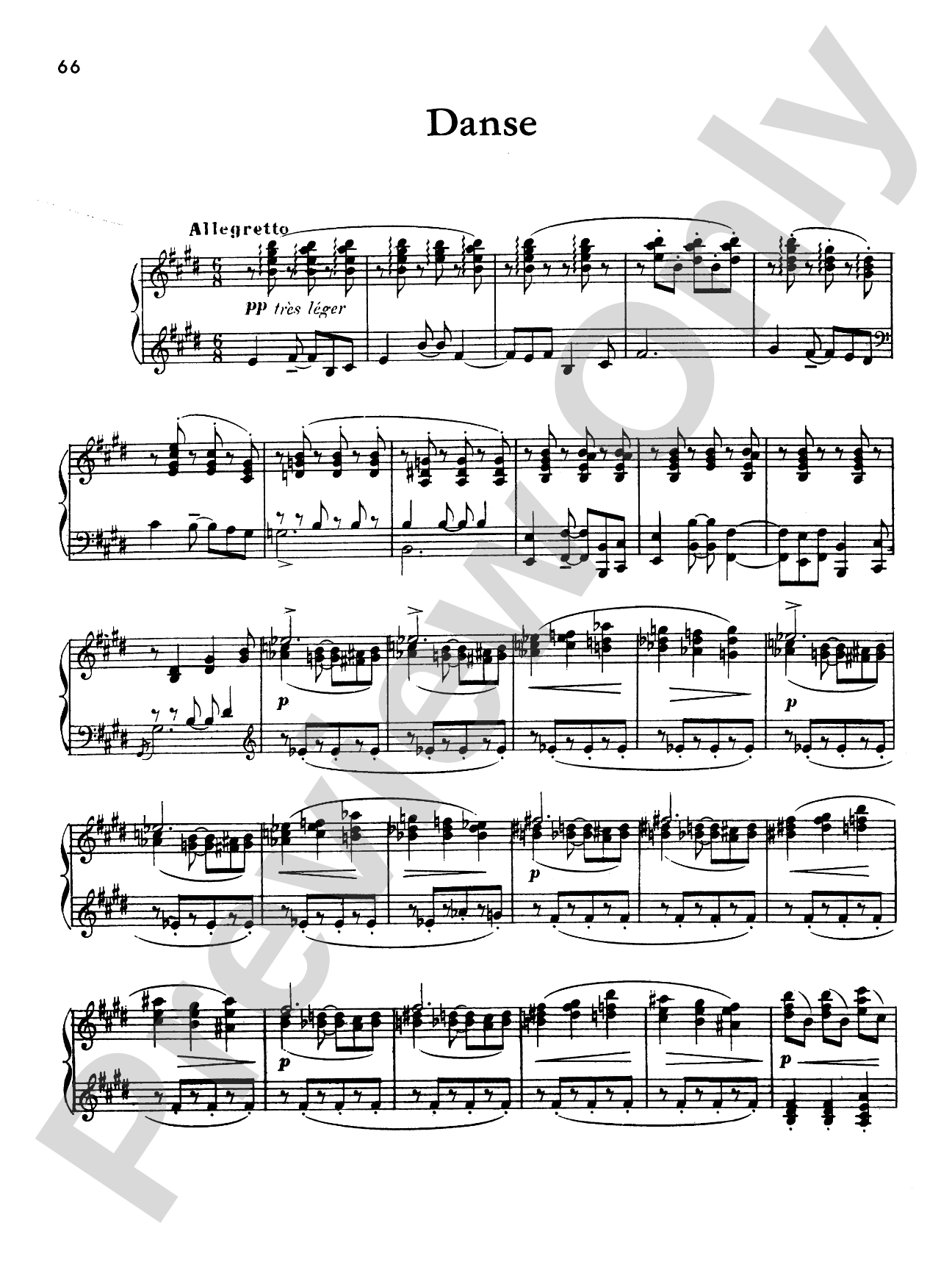 Debussy: Album for Piano Solo