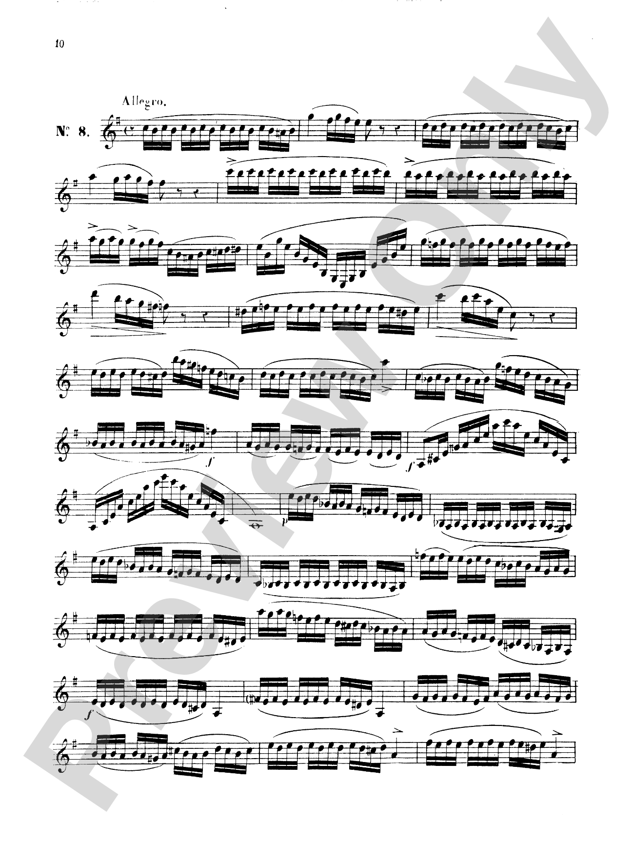 Klosé: Thirty Etudes after H. Aumont