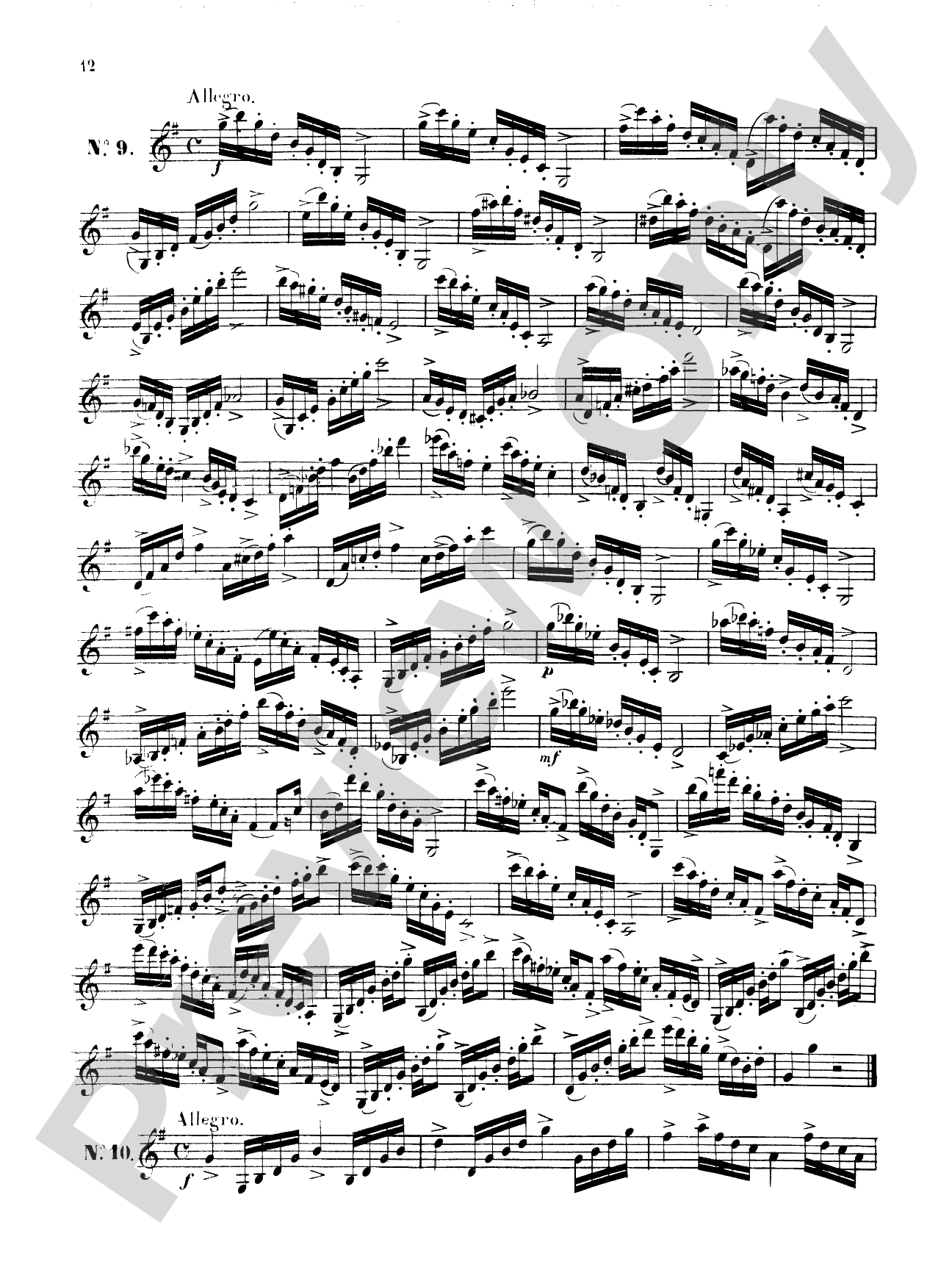 Klosé: Thirty Etudes after H. Aumont