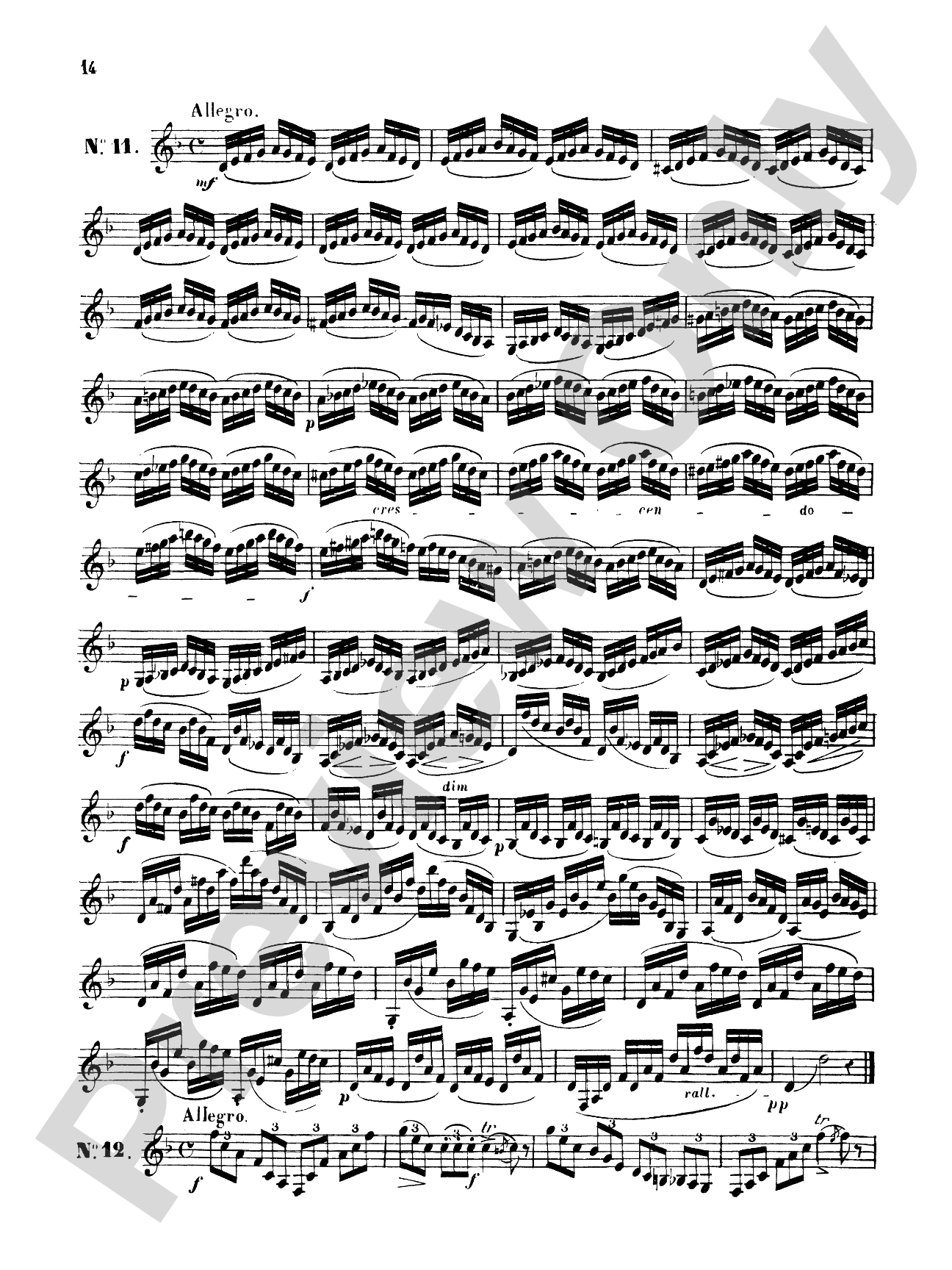 Klosé: Thirty Etudes after H. Aumont