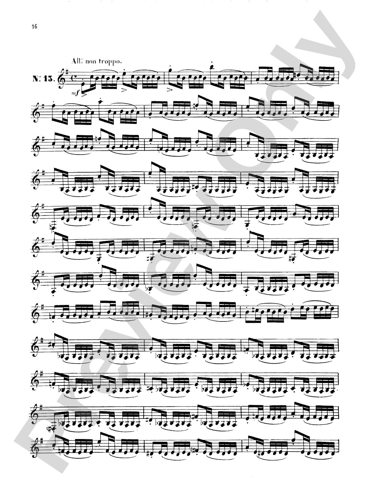 Klosé: Thirty Etudes after H. Aumont