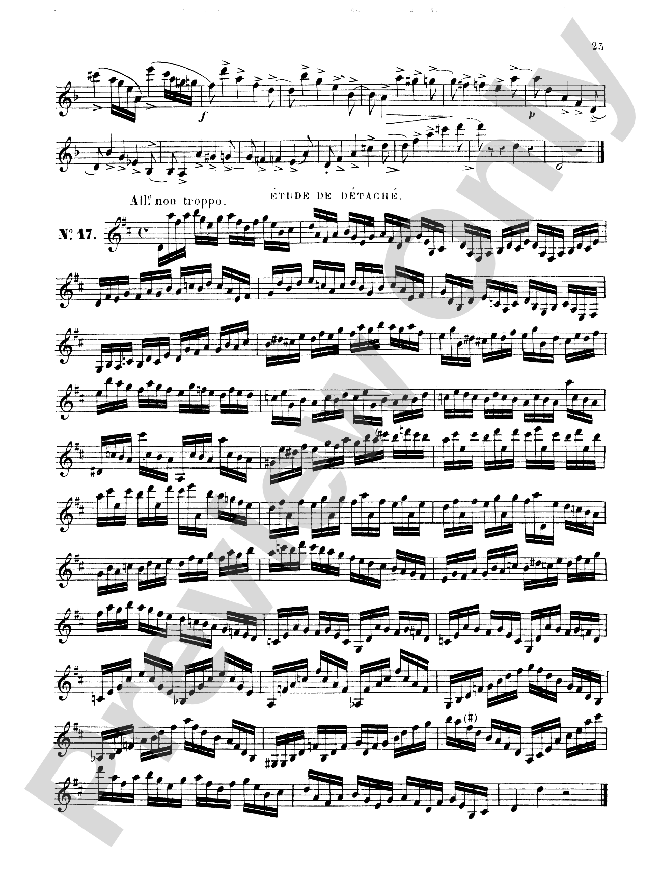 Klosé: Thirty Etudes after H. Aumont