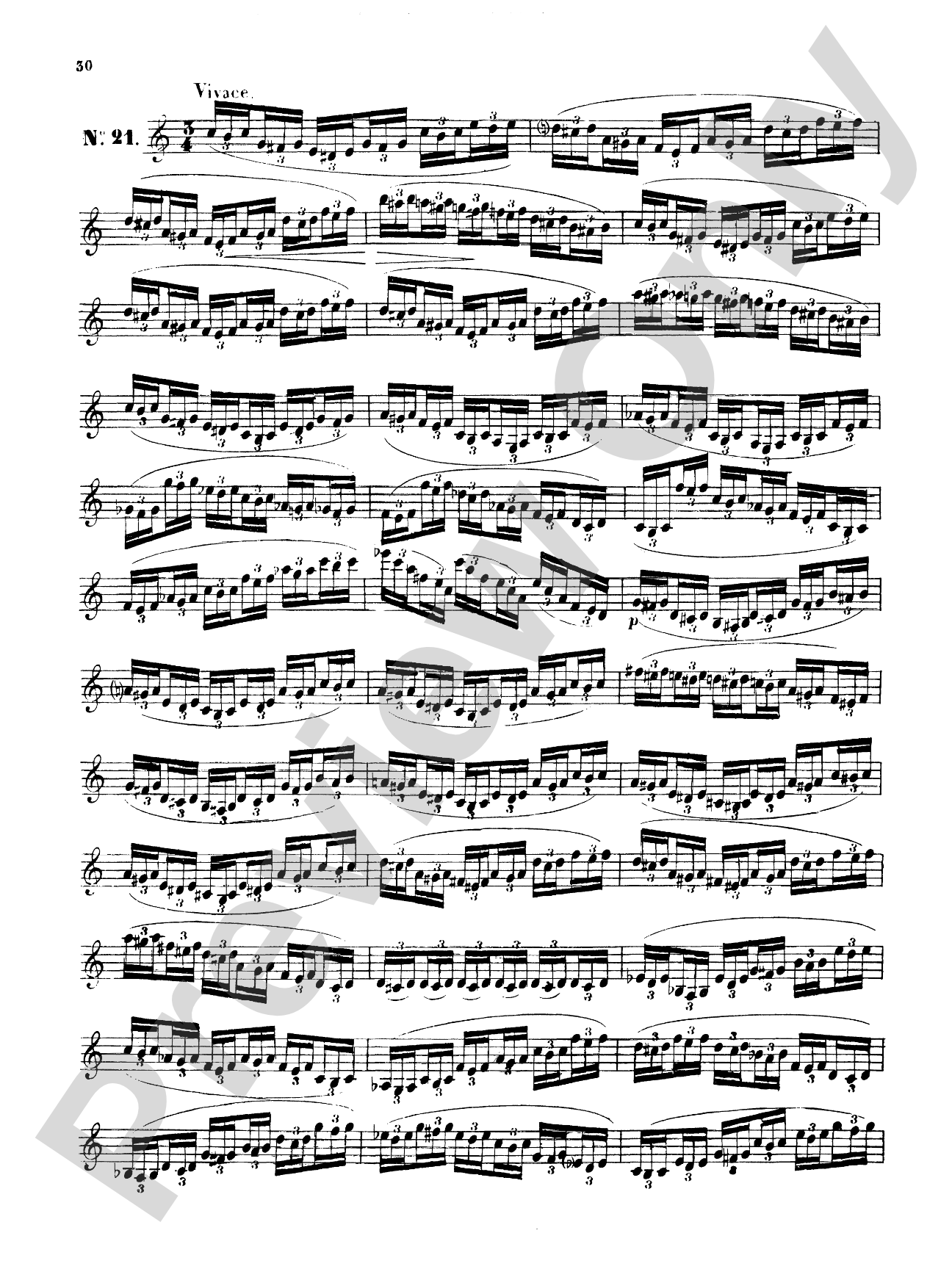 Klosé: Thirty Etudes after H. Aumont