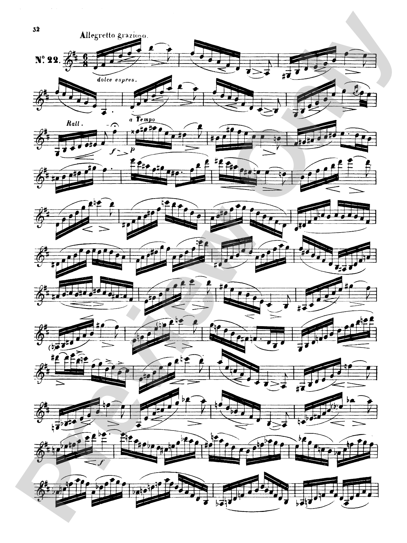 Klosé: Thirty Etudes after H. Aumont