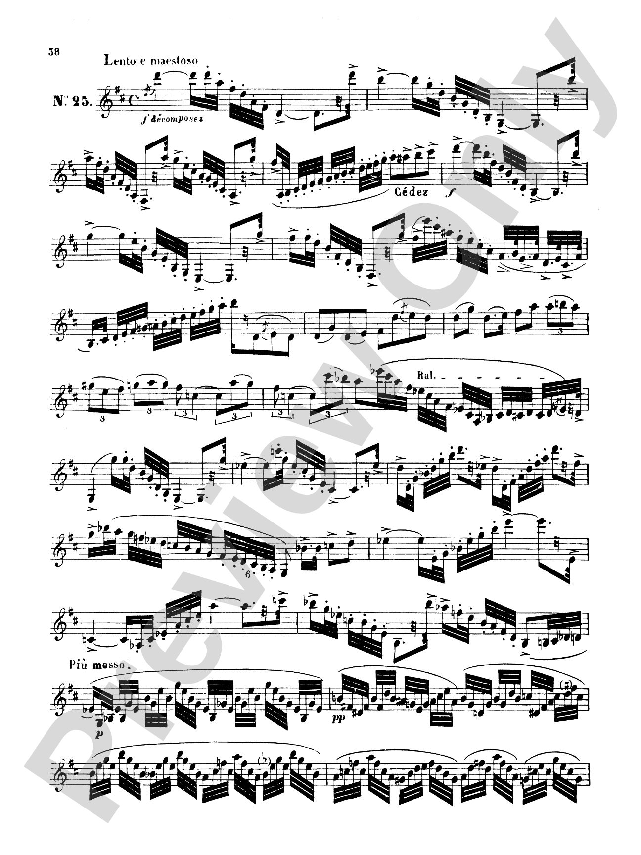 Klosé: Thirty Etudes after H. Aumont