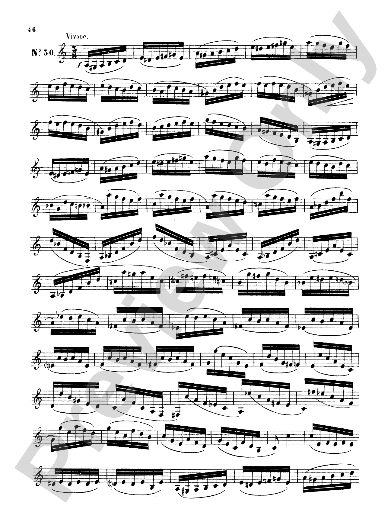 Klosé: Thirty Etudes after H. Aumont