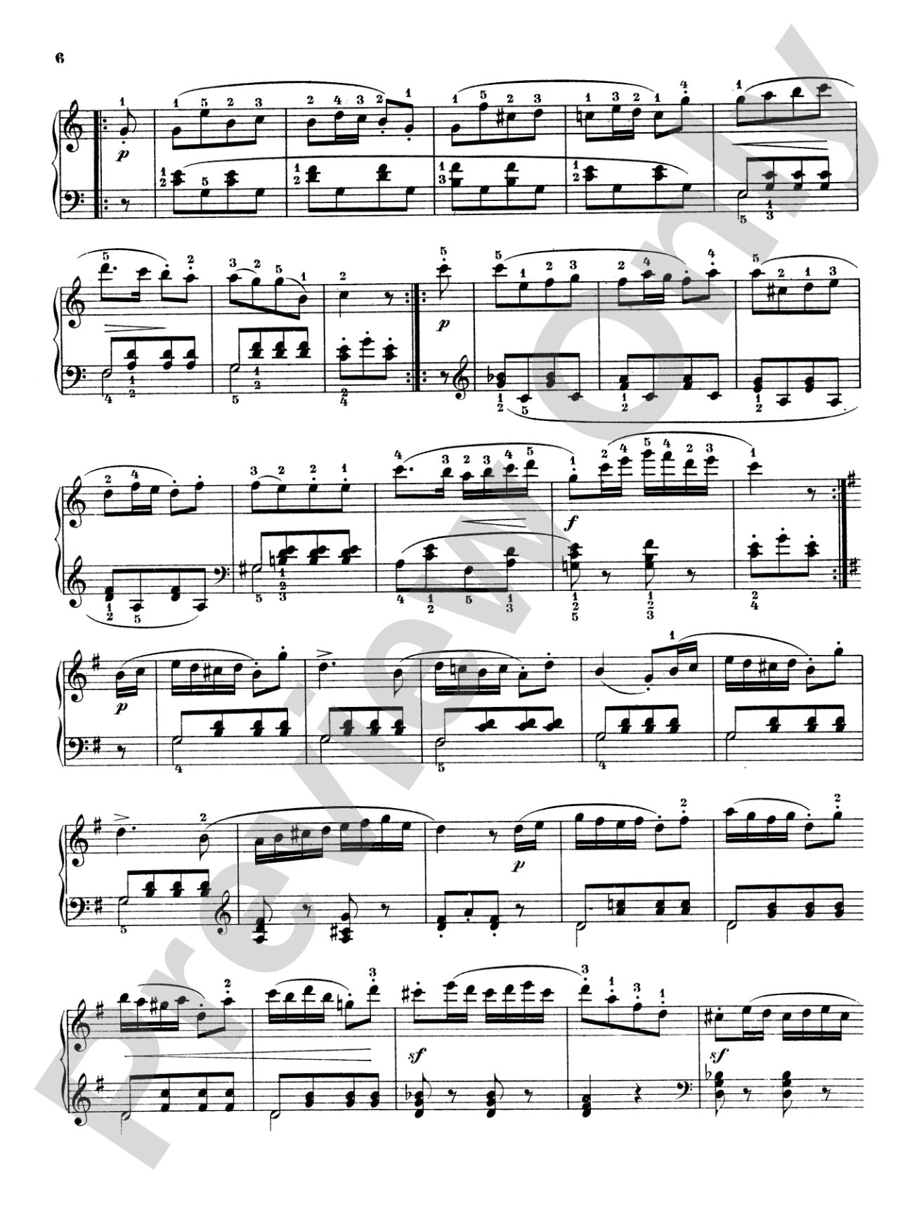 Cramer: Eleven Sontinas: Piano Book