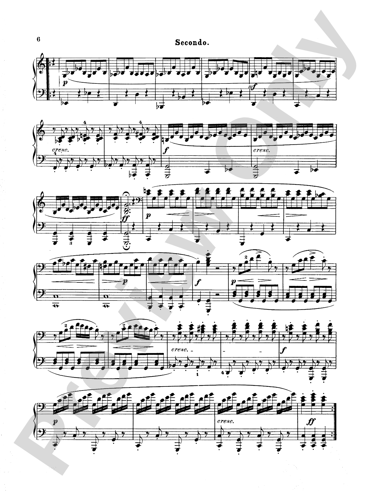 Diabelli: Pleasures of Youth (Six Sonatinas on Five Notes): Piano Duet (1 Piano, 4 Hands) Book
