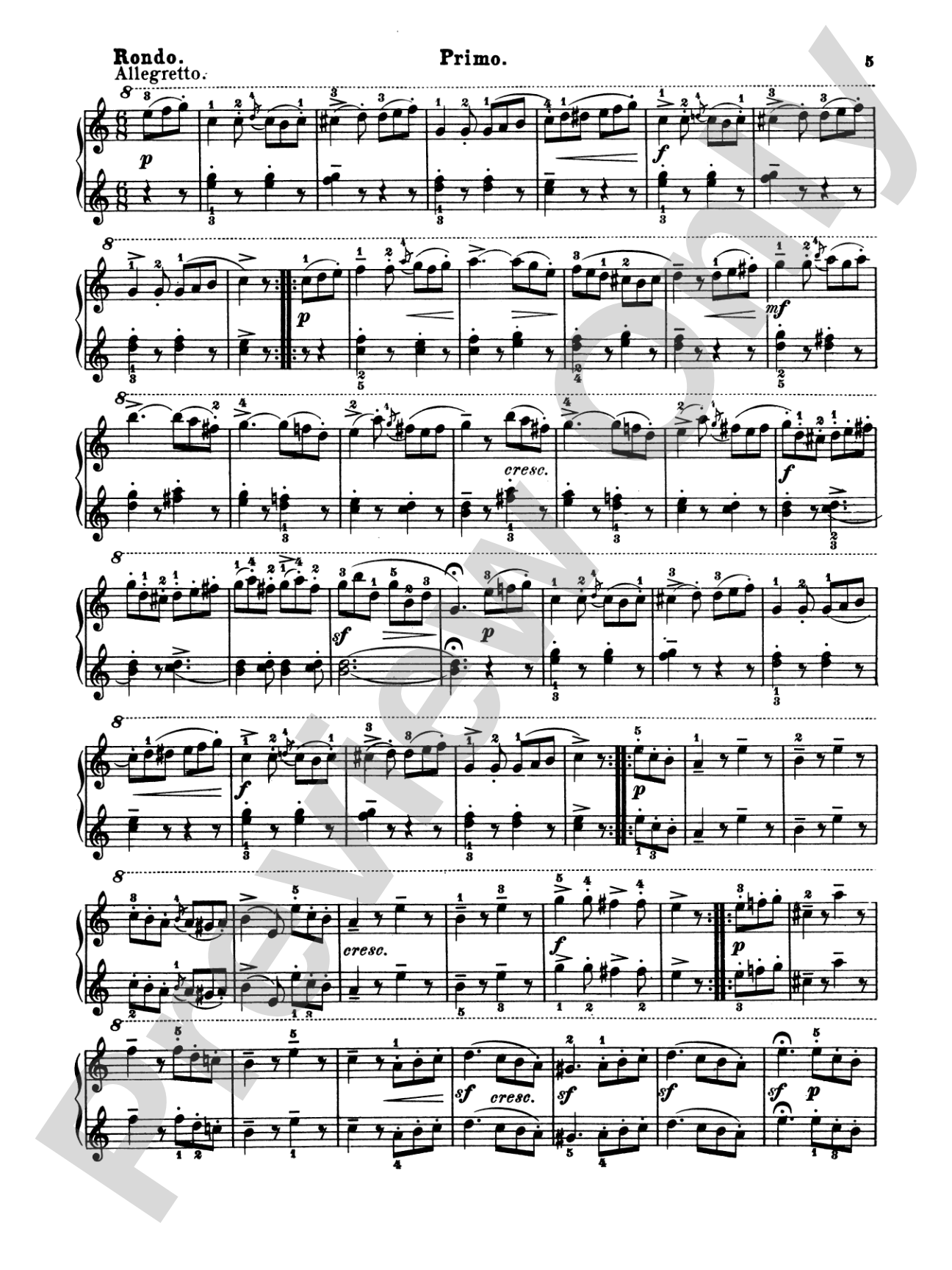 Diabelli: Sonatinas, Op. 24, 54, 58, 60: Piano Duet (1 Piano, 4 Hands) Book