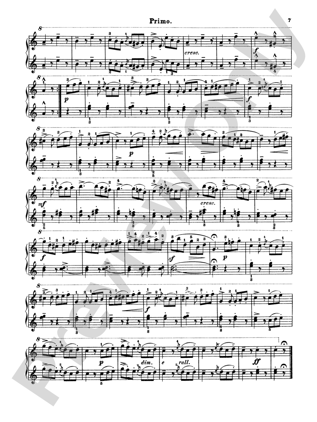 Diabelli: Sonatinas, Op. 24, 54, 58, 60: Piano Duet (1 Piano, 4 Hands) Book