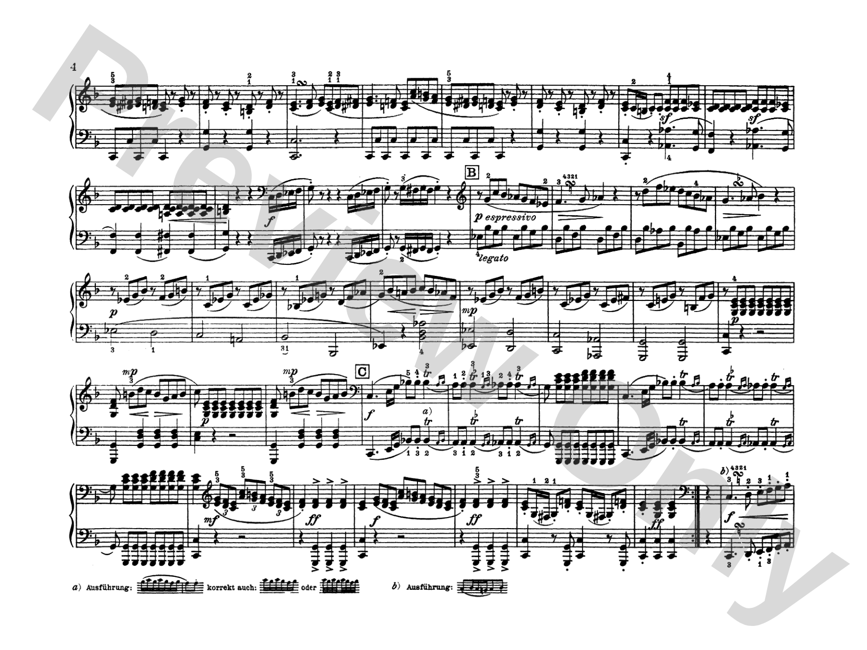Diabelli: Sonatas, Op. 32, 33, 37: Piano Duet (1 Piano, 4 Hands) Comb Bound Book