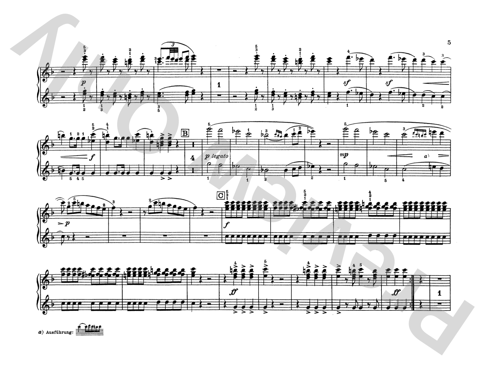 Diabelli: Sonatas, Op. 32, 33, 37: Piano Duet (1 Piano, 4 Hands) Comb Bound Book