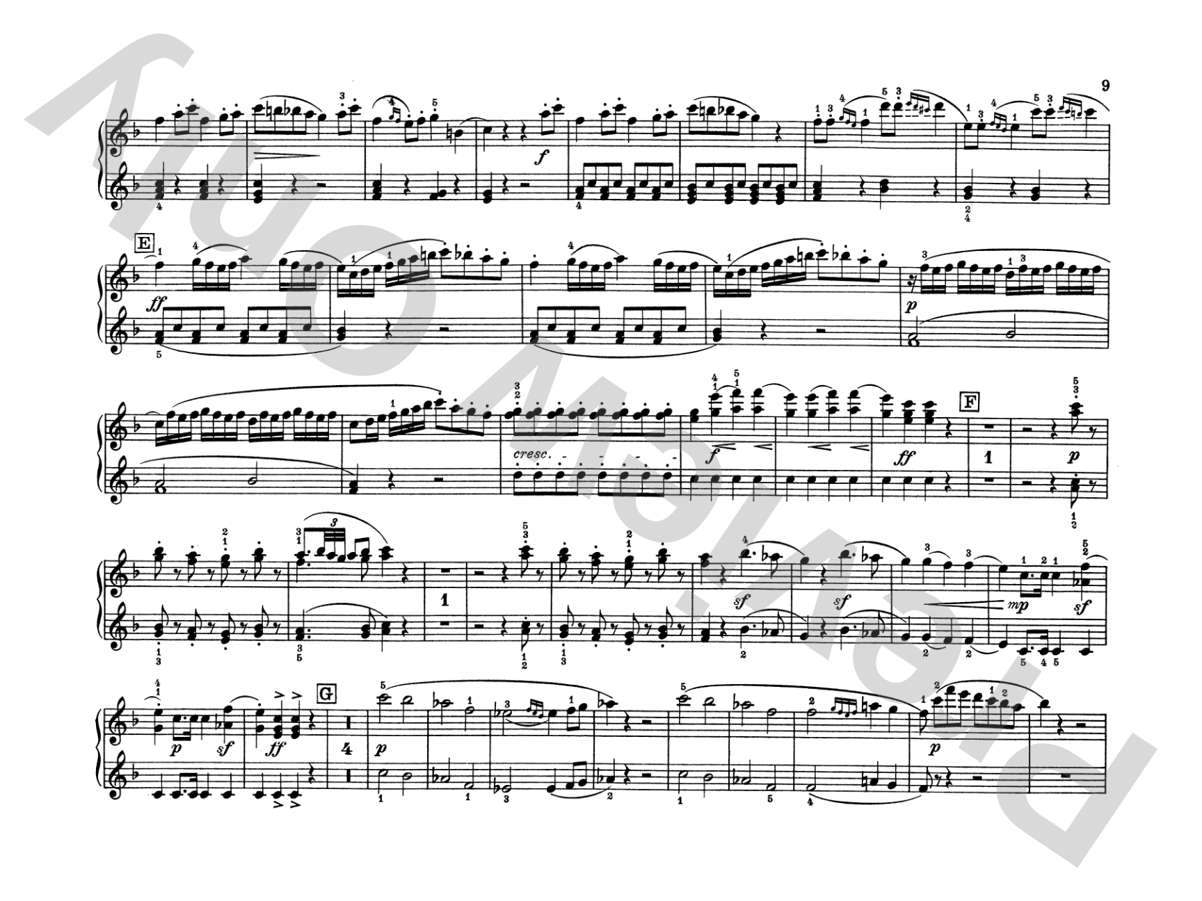 Diabelli: Sonatas, Op. 32, 33, 37: Piano Duet (1 Piano, 4 Hands) Comb Bound Book