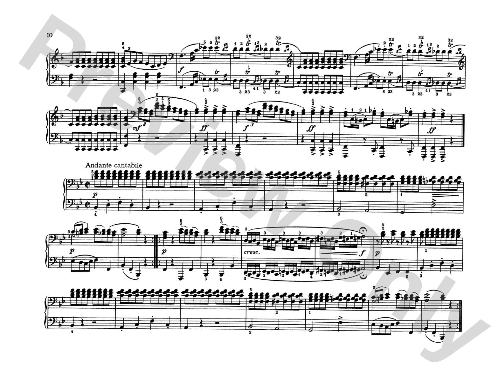 Diabelli: Sonatas, Op. 32, 33, 37: Piano Duet (1 Piano, 4 Hands) Comb Bound Book
