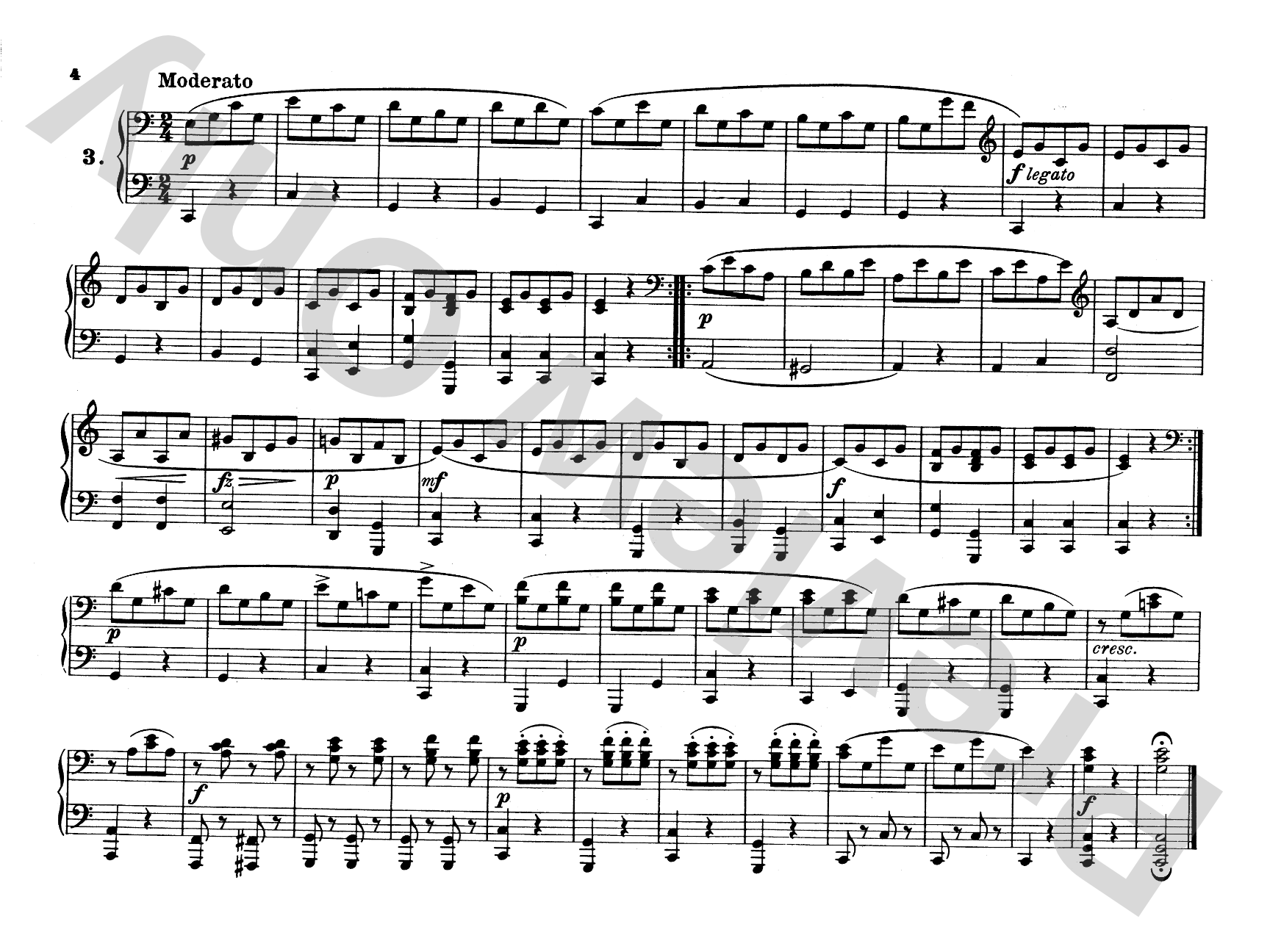 Diabelli: Melodious Exercises, Op. 149: Piano Duet (1 Piano, 4 Hands) Comb Bound Book