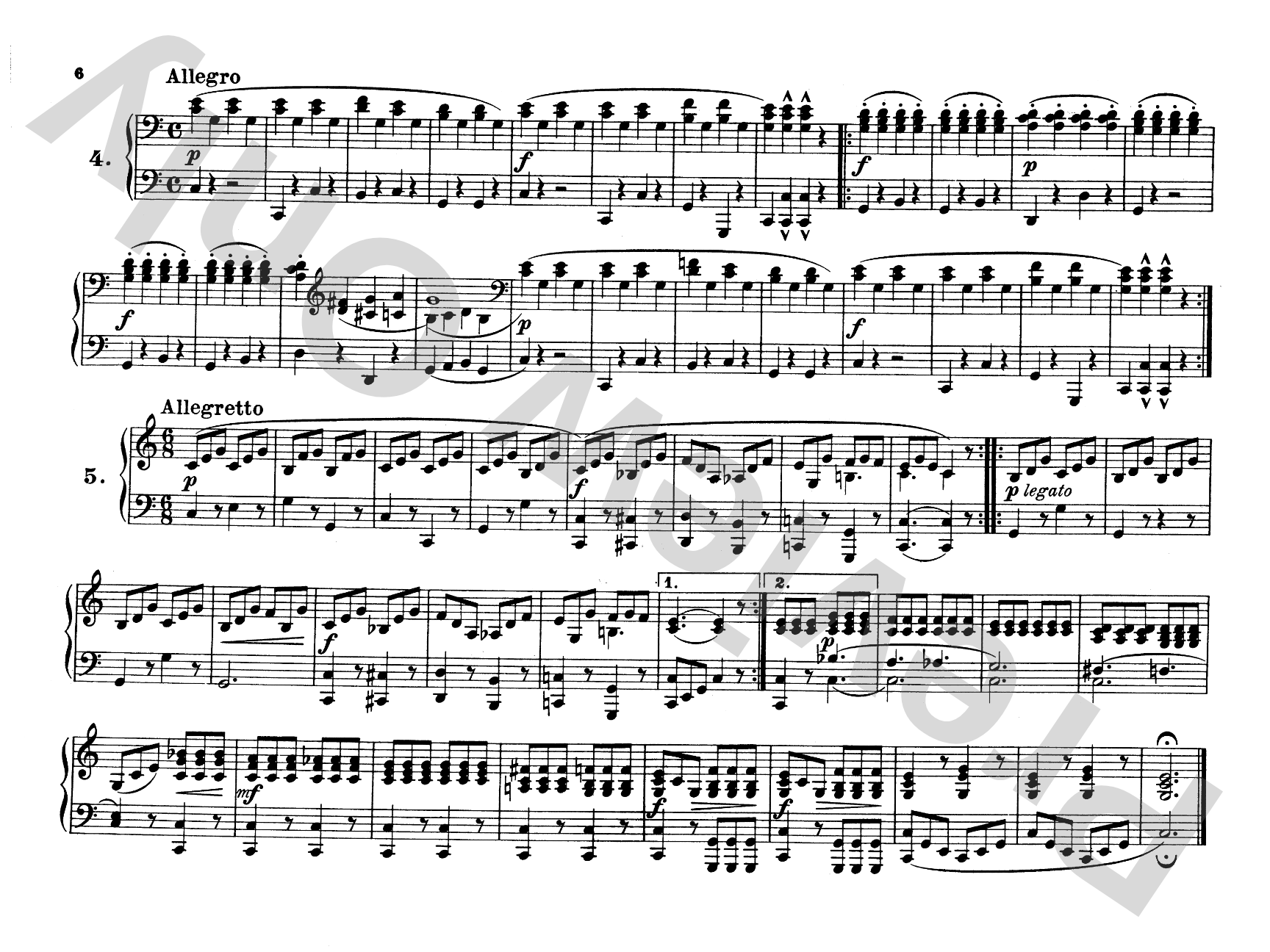 Diabelli: Melodious Exercises, Op. 149: Piano Duet (1 Piano, 4 Hands) Comb Bound Book