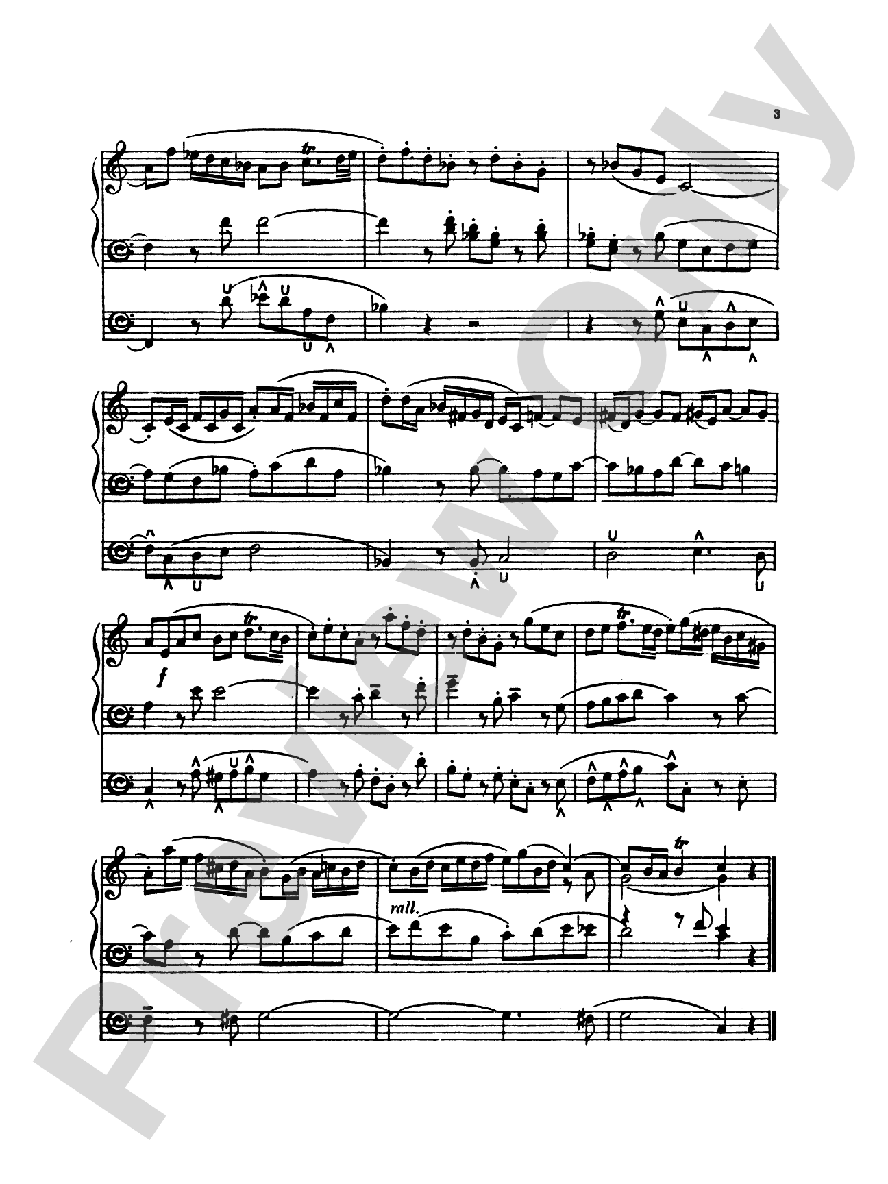 Albrechtsberger: Six Trios for Organ: Organ Book