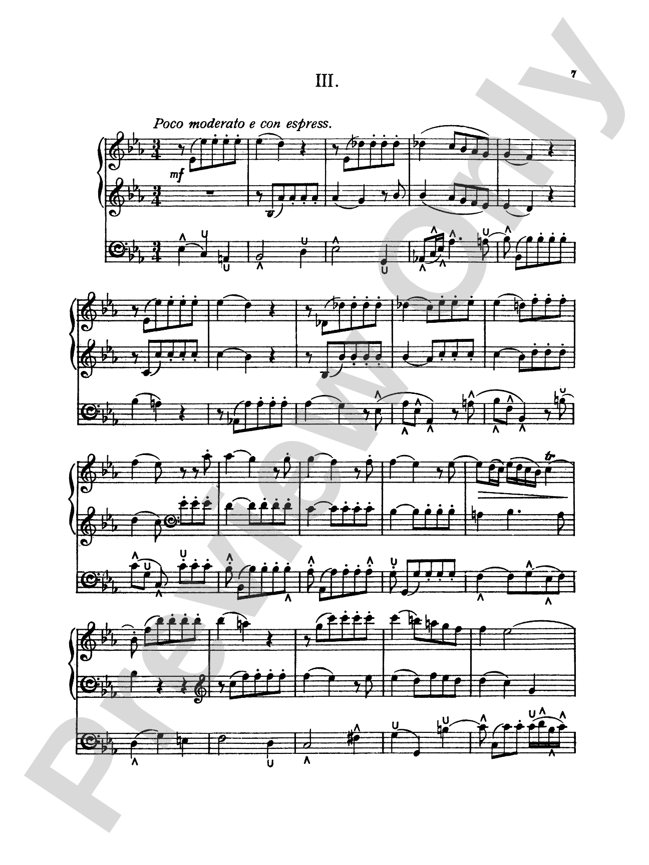 Albrechtsberger: Six Trios for Organ