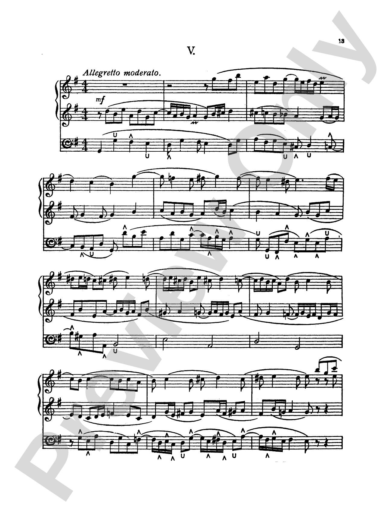 Albrechtsberger: Six Trios for Organ