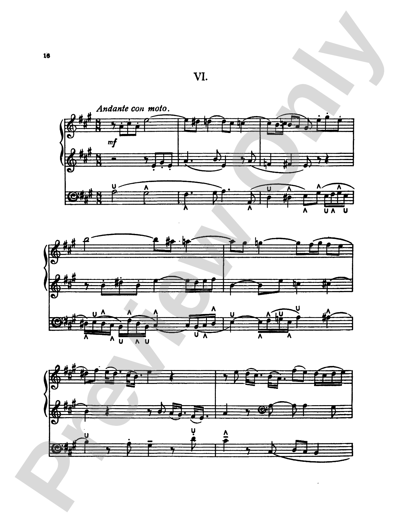 Albrechtsberger: Six Trios for Organ