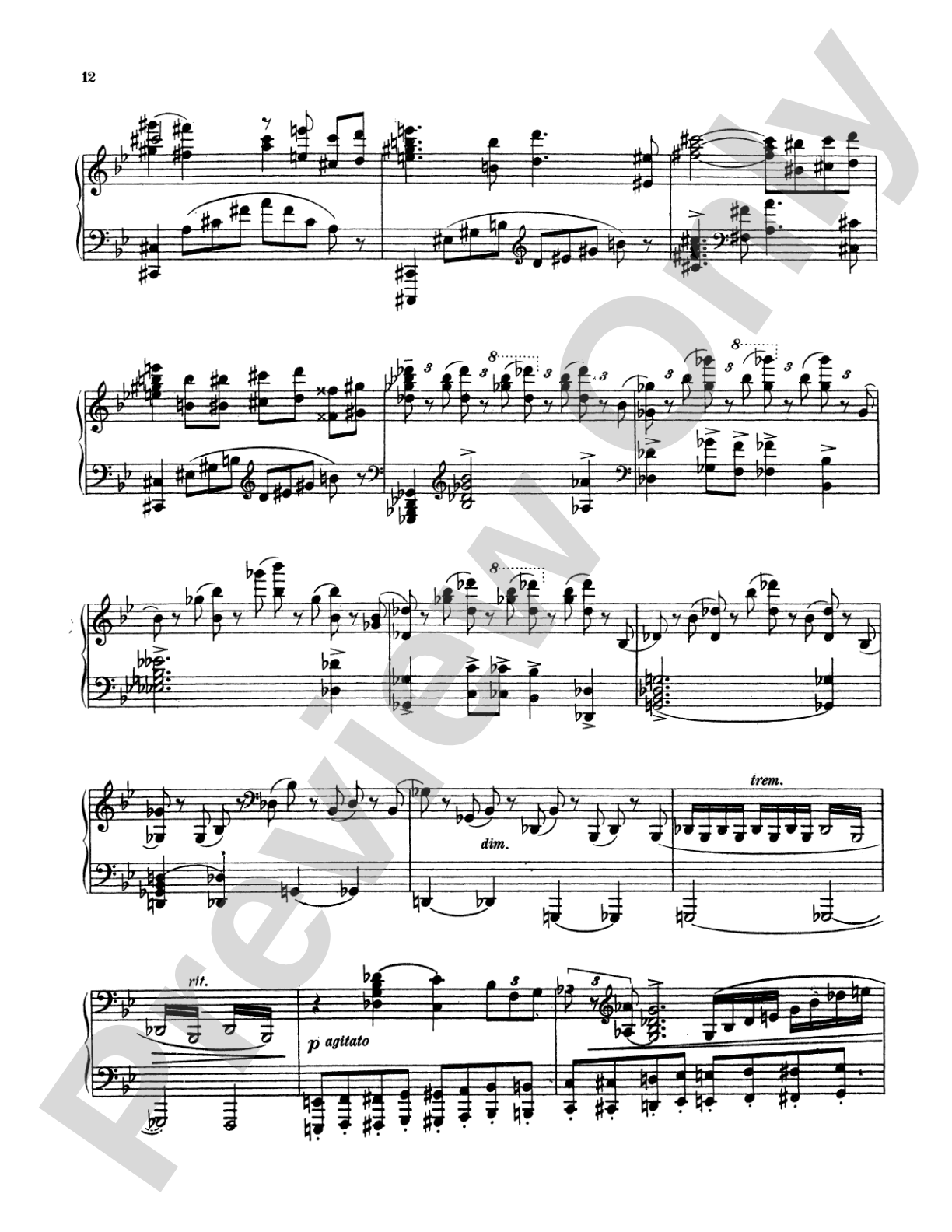 Dohnányi: Rhapsody, Op. 11, No. 1: Piano