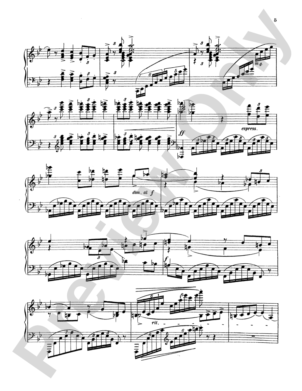 Dohnányi: Rhapsody, Op. 11, No. 1: Piano