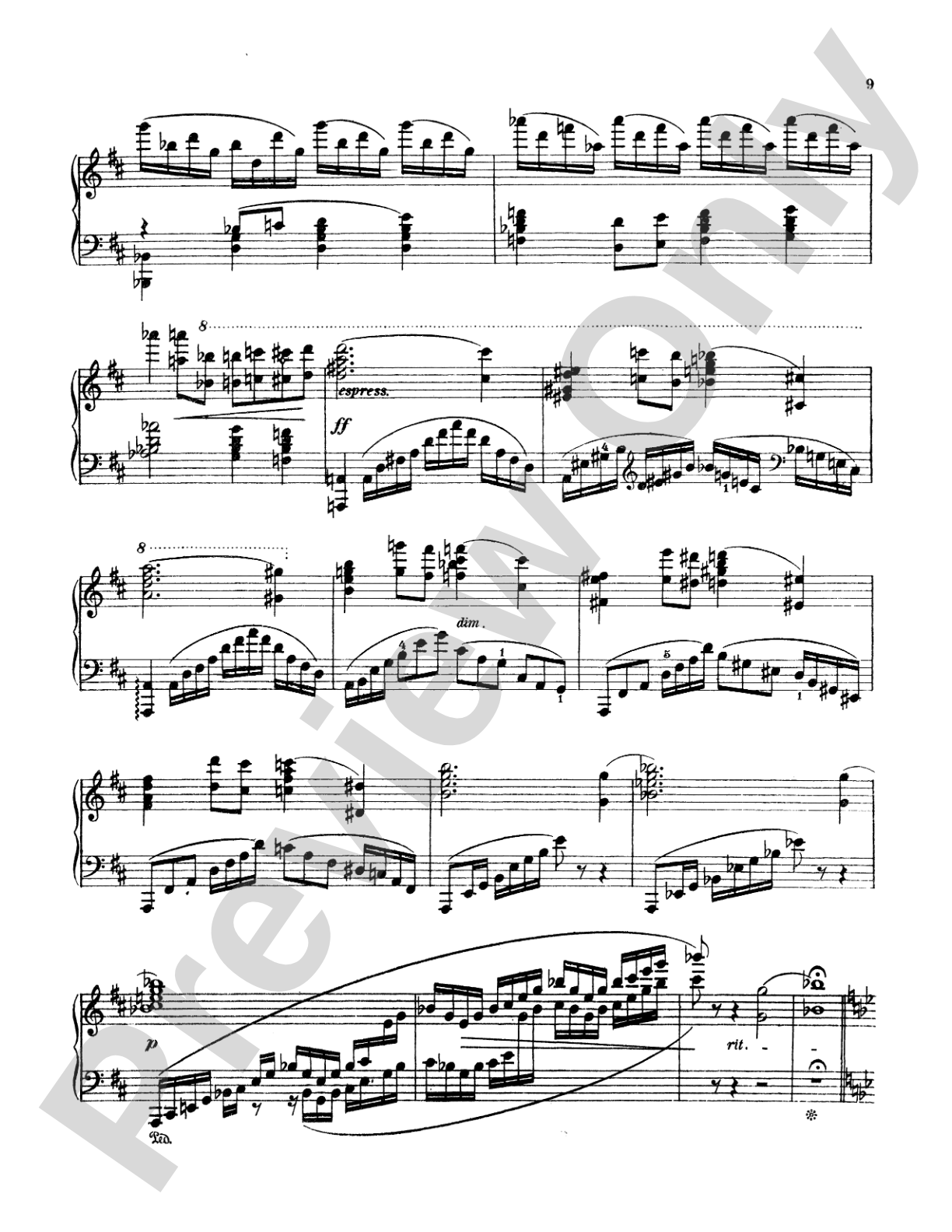 Dohnányi: Rhapsody, Op. 11, No. 1: Piano