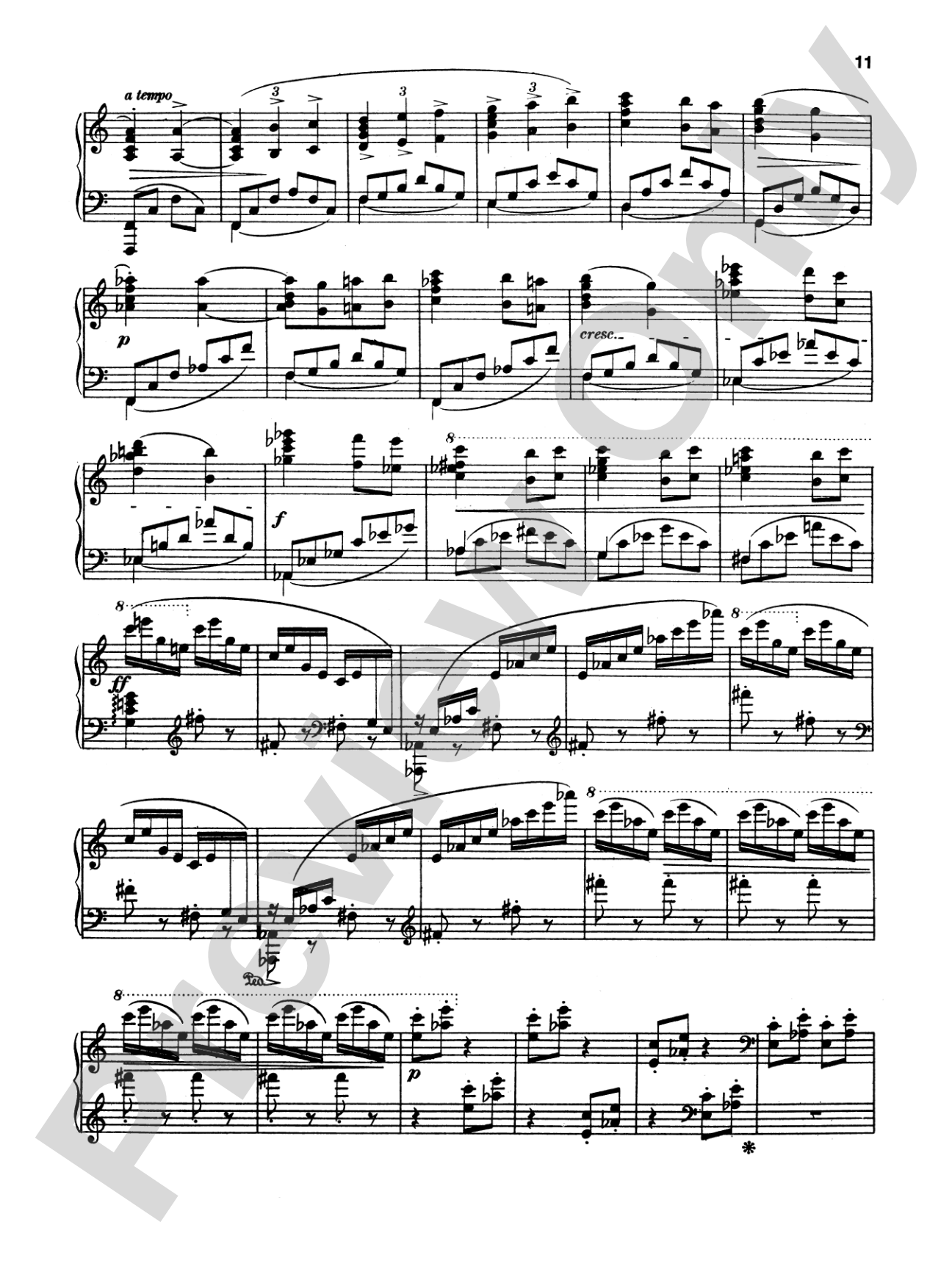 Dohnányi: Rhapsody, Op. 11, No. 3: Piano