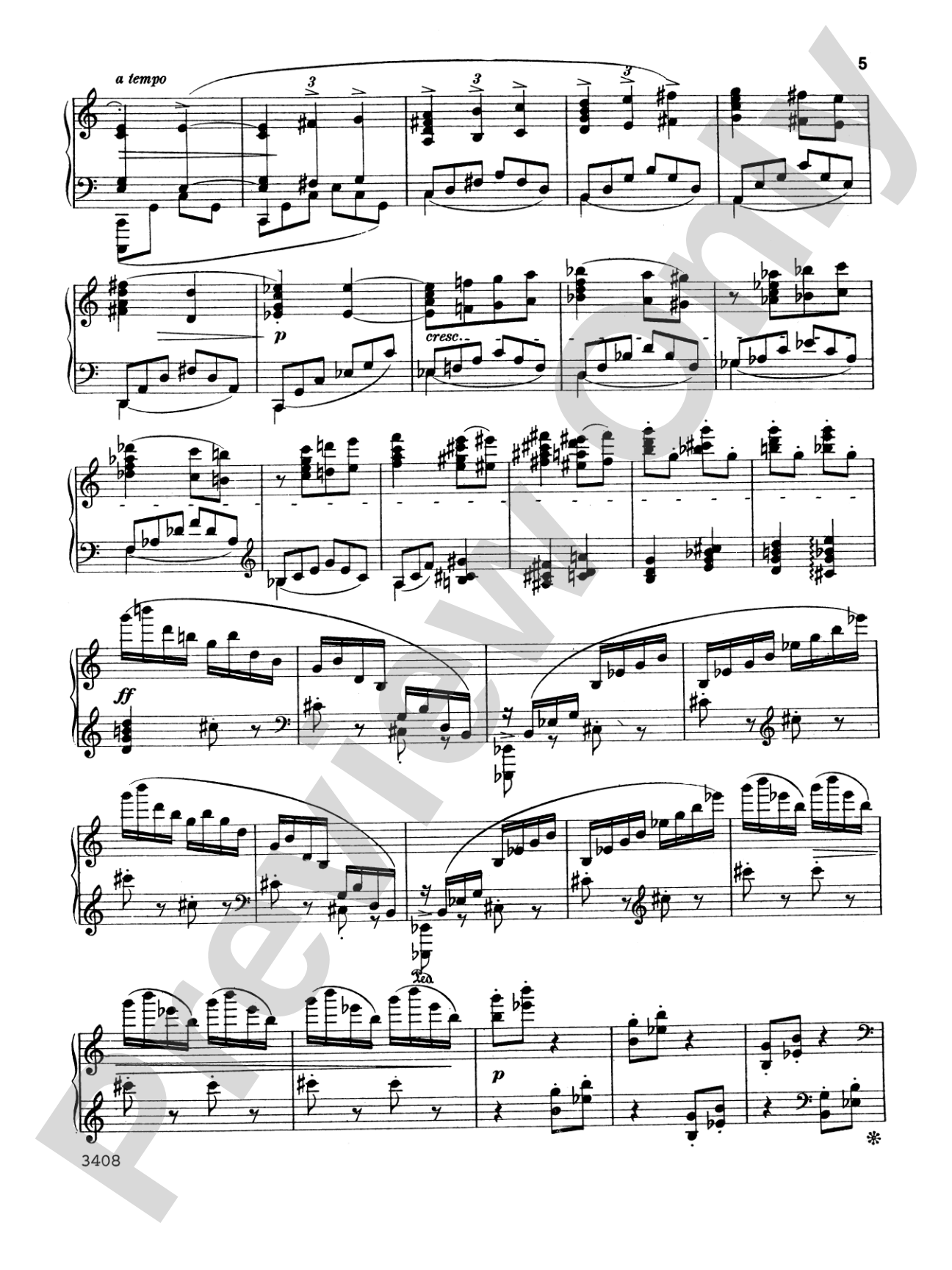 Dohnányi: Rhapsody, Op. 11, No. 3: Piano