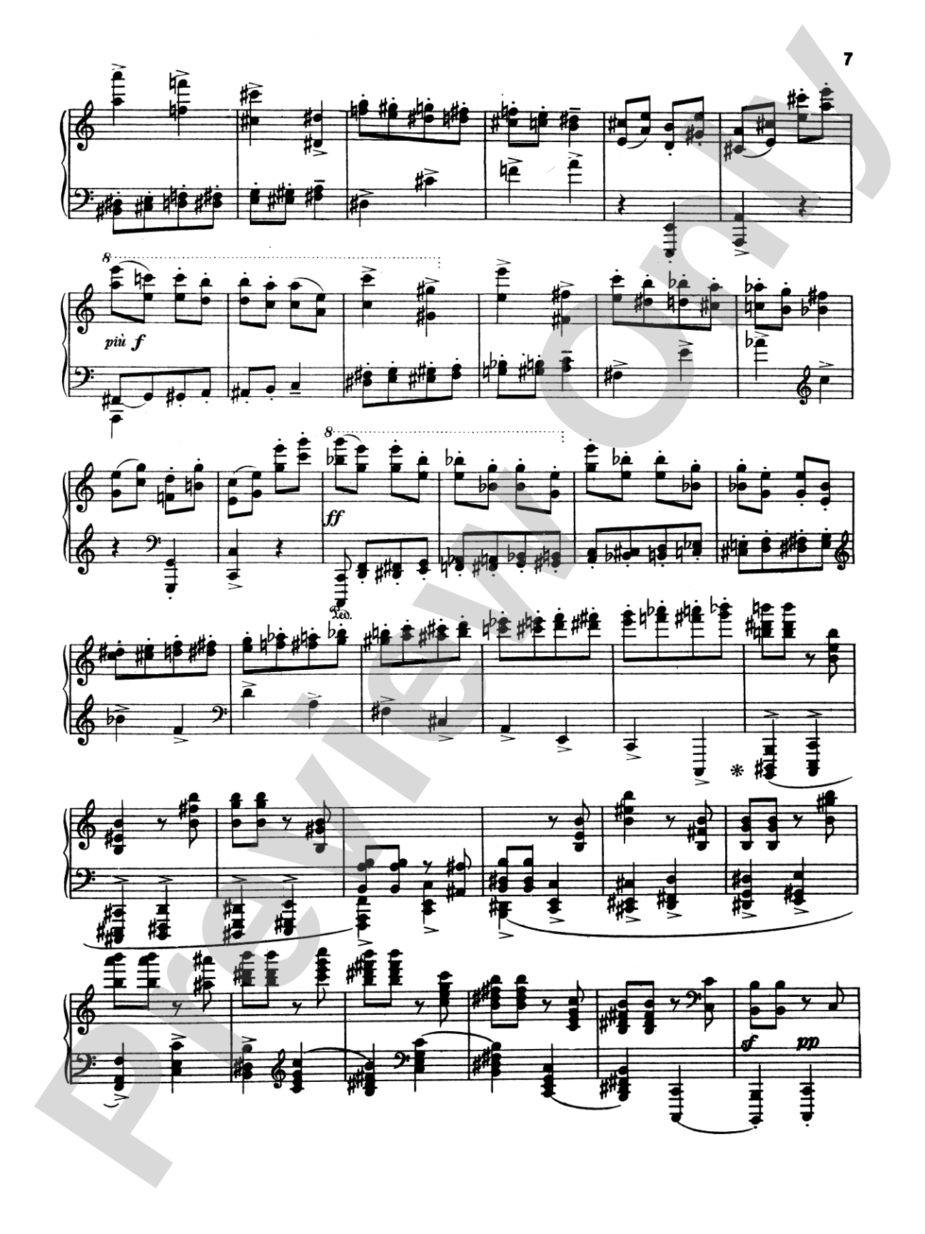 Dohnányi: Rhapsody, Op. 11, No. 3: Piano