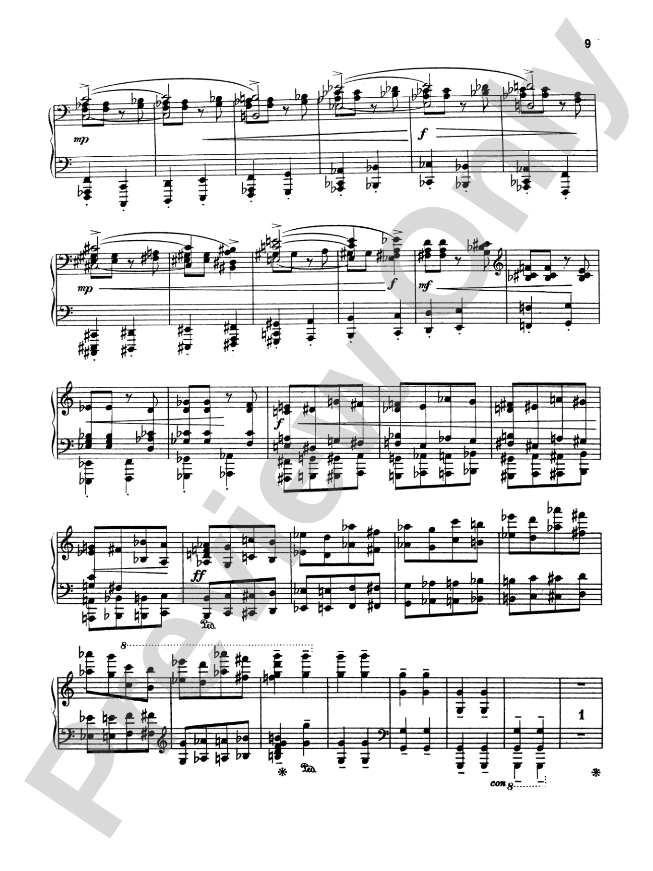 Dohnányi: Rhapsody, Op. 11, No. 3: Piano