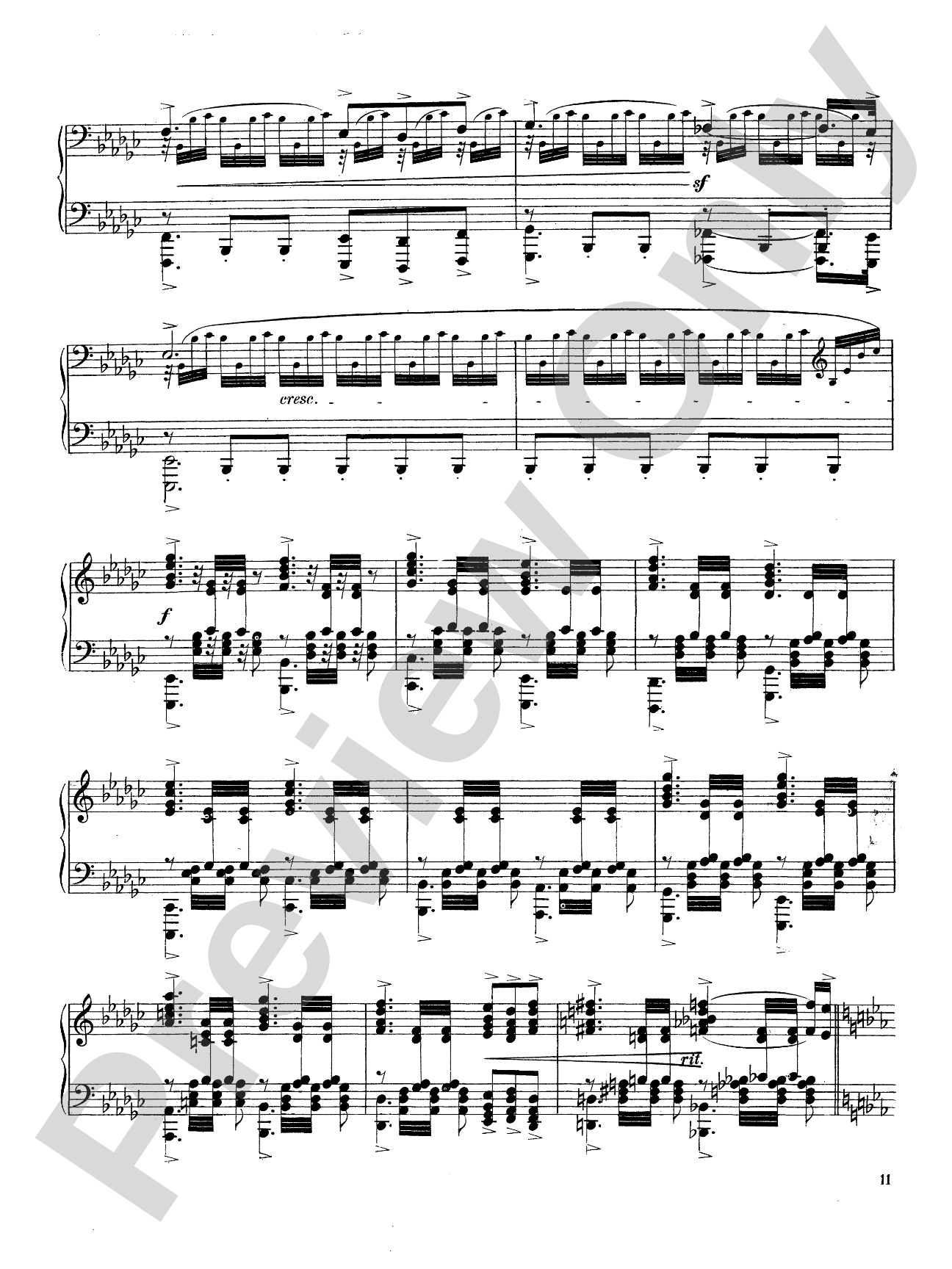 Dohnányi: Rhapsody, Op. 11, No. 4: Piano