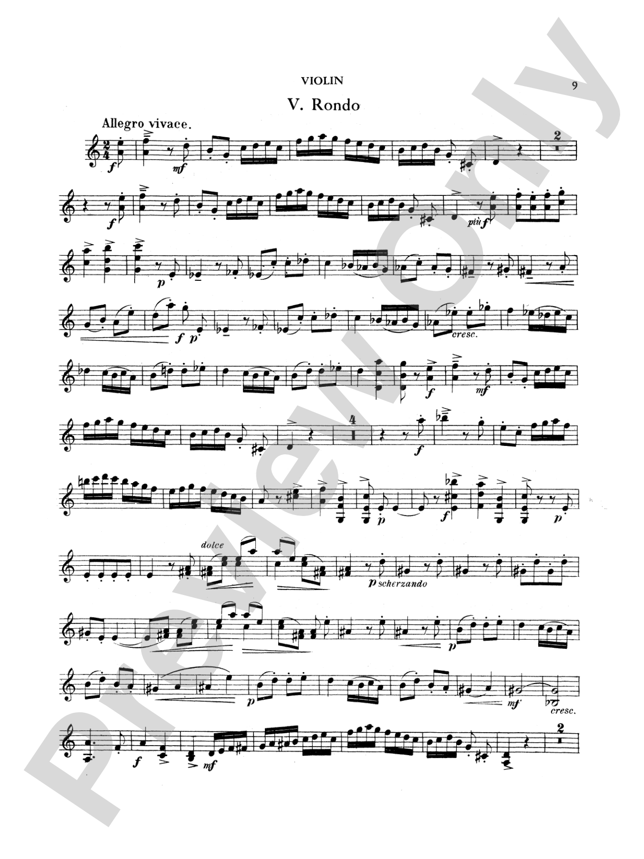 Dohnányi: Serenade, Op. 10: String Trio Book