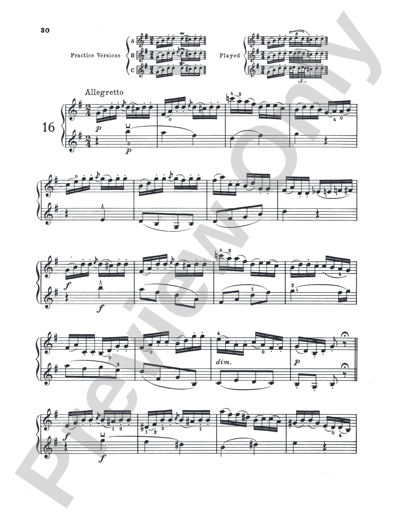 Dont: Thirty Progressive Exercises, Op. 38