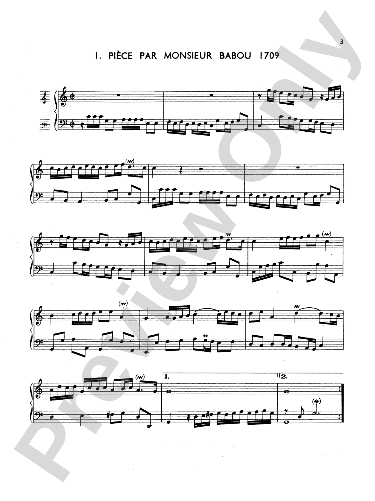 Babou: Thirteen Pieces for Organ