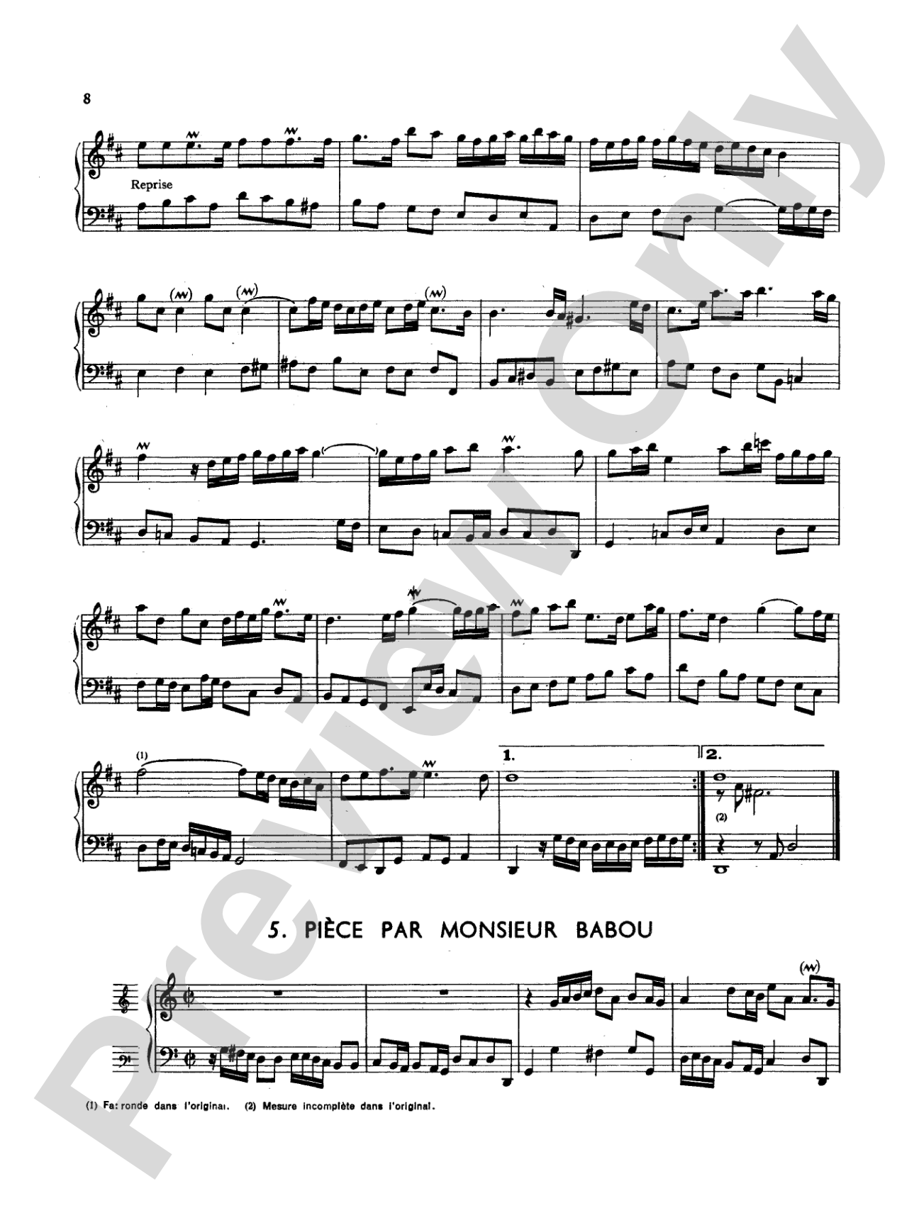 Babou: Thirteen Pieces for Organ