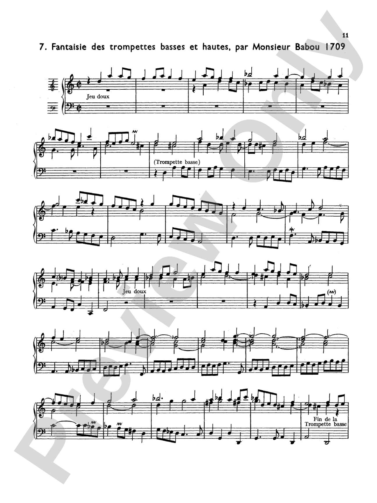 Babou: Thirteen Pieces for Organ