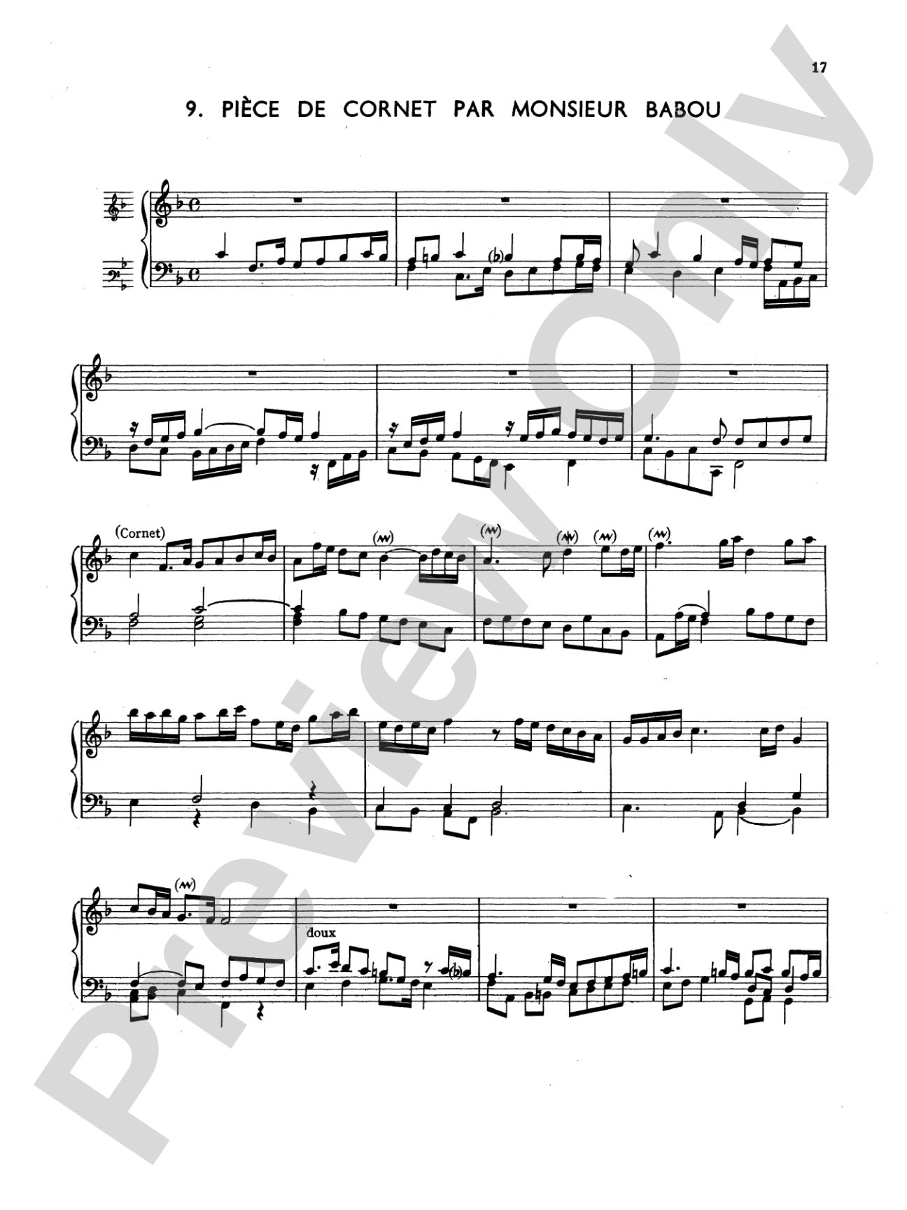 Babou: Thirteen Pieces for Organ