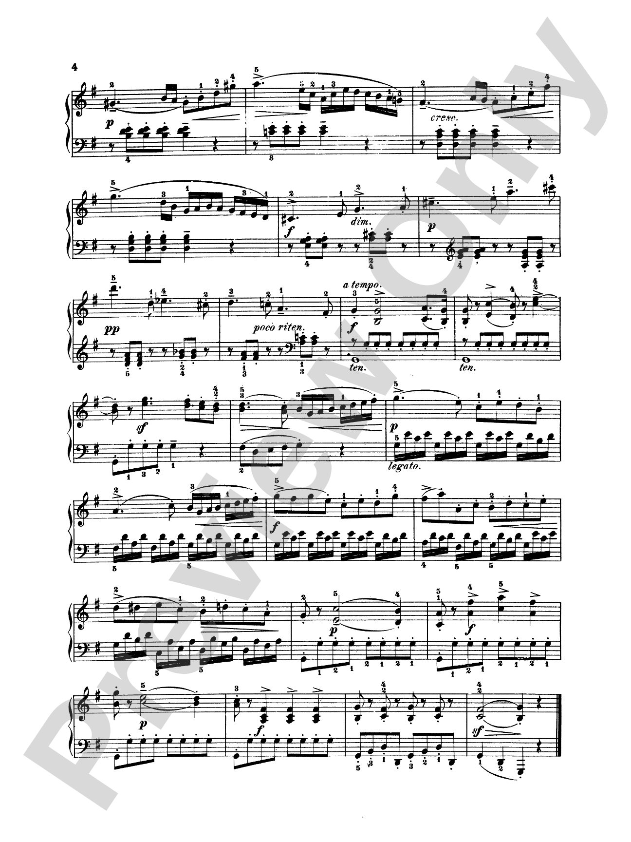 Dussek: Sonatinas, Op. 20: Piano Book