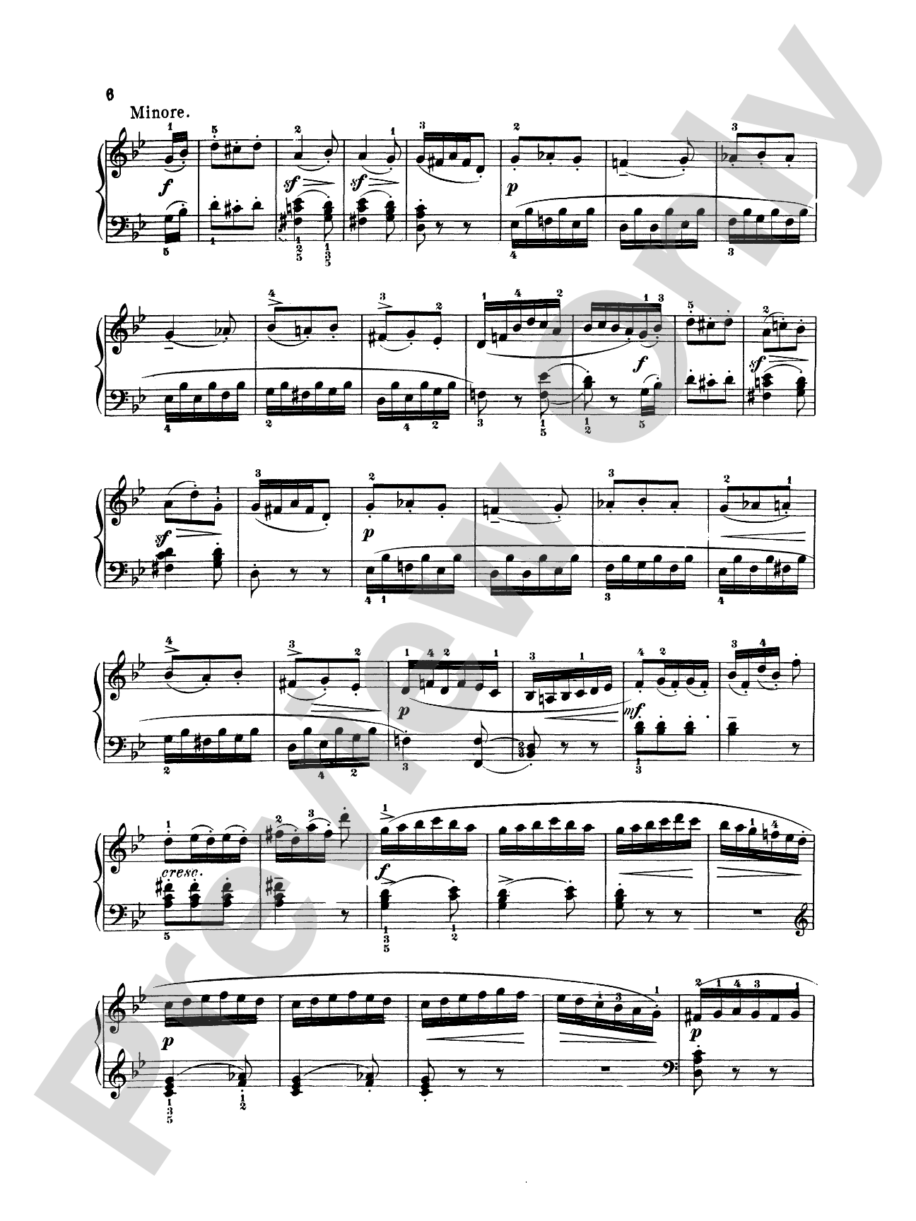 Dussek: Sonatinas, Op. 20: Piano Book