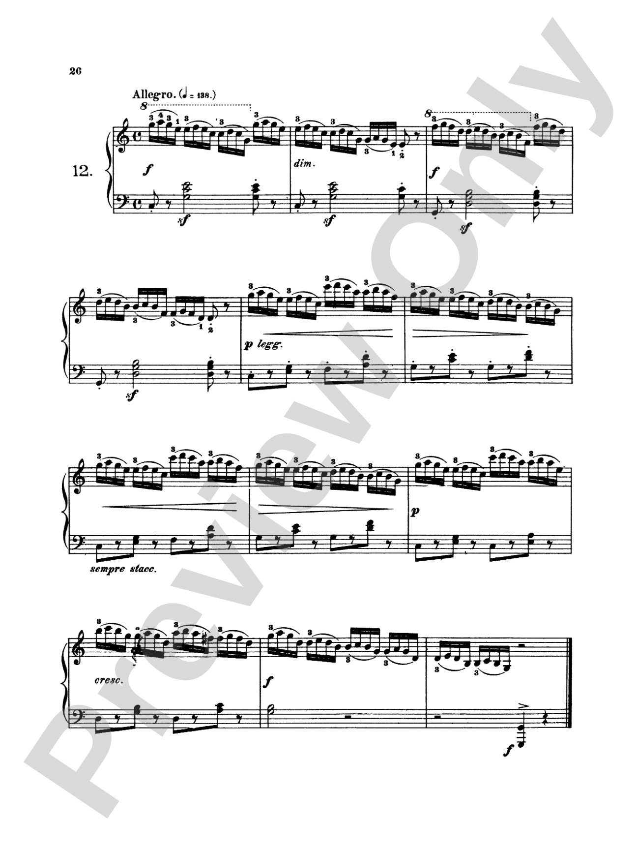 Duvernoy: School of Mechanism, Op. 120