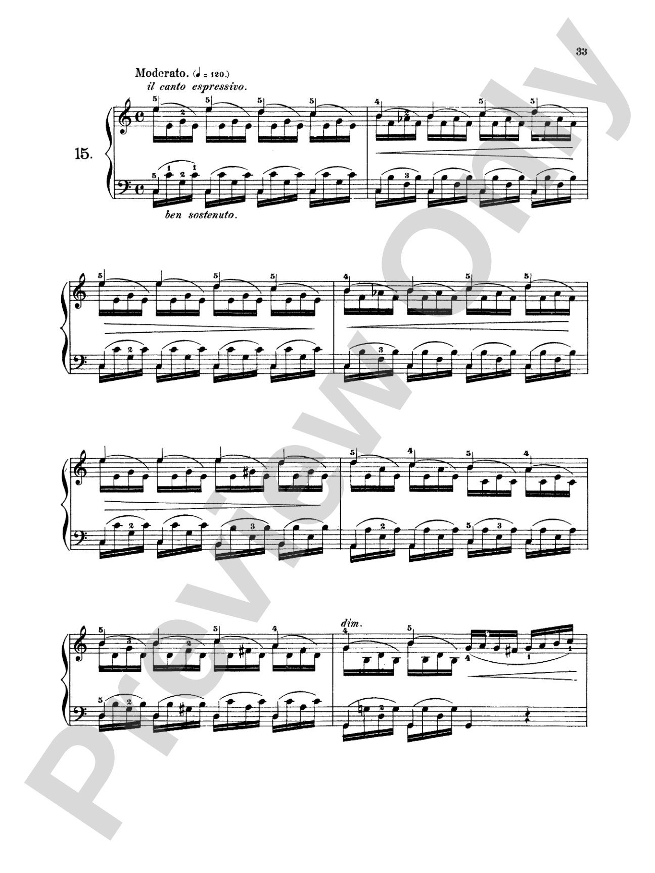 Duvernoy: School of Mechanism, Op. 120