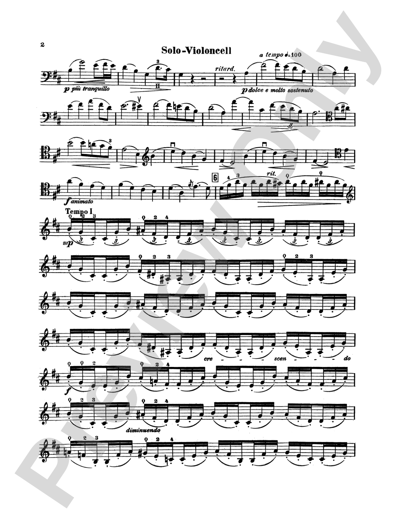 Dvorák: Cello Concerto, Op. 104 in B Minor