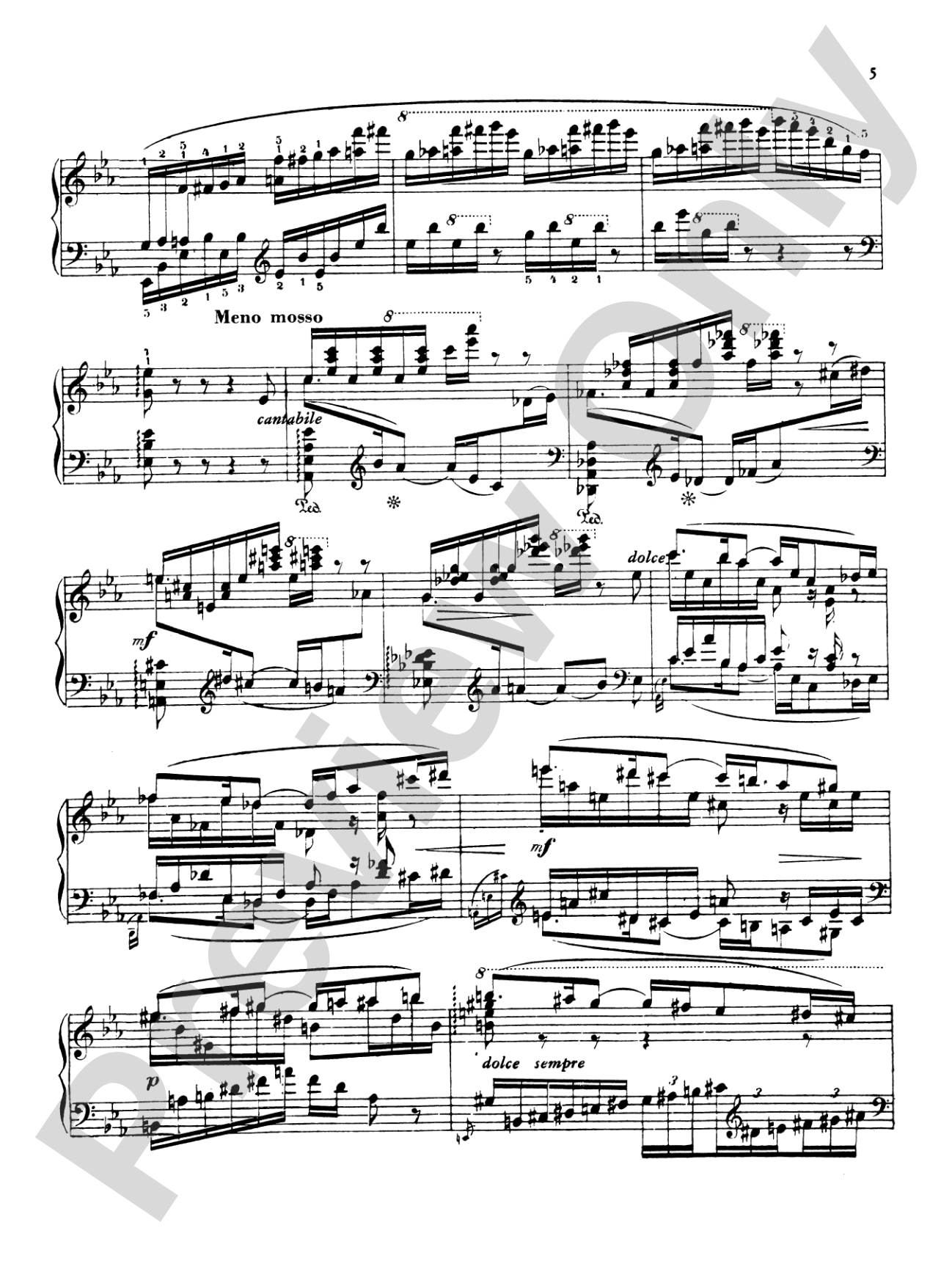 Fauré: Three Impromptus: Piano Book