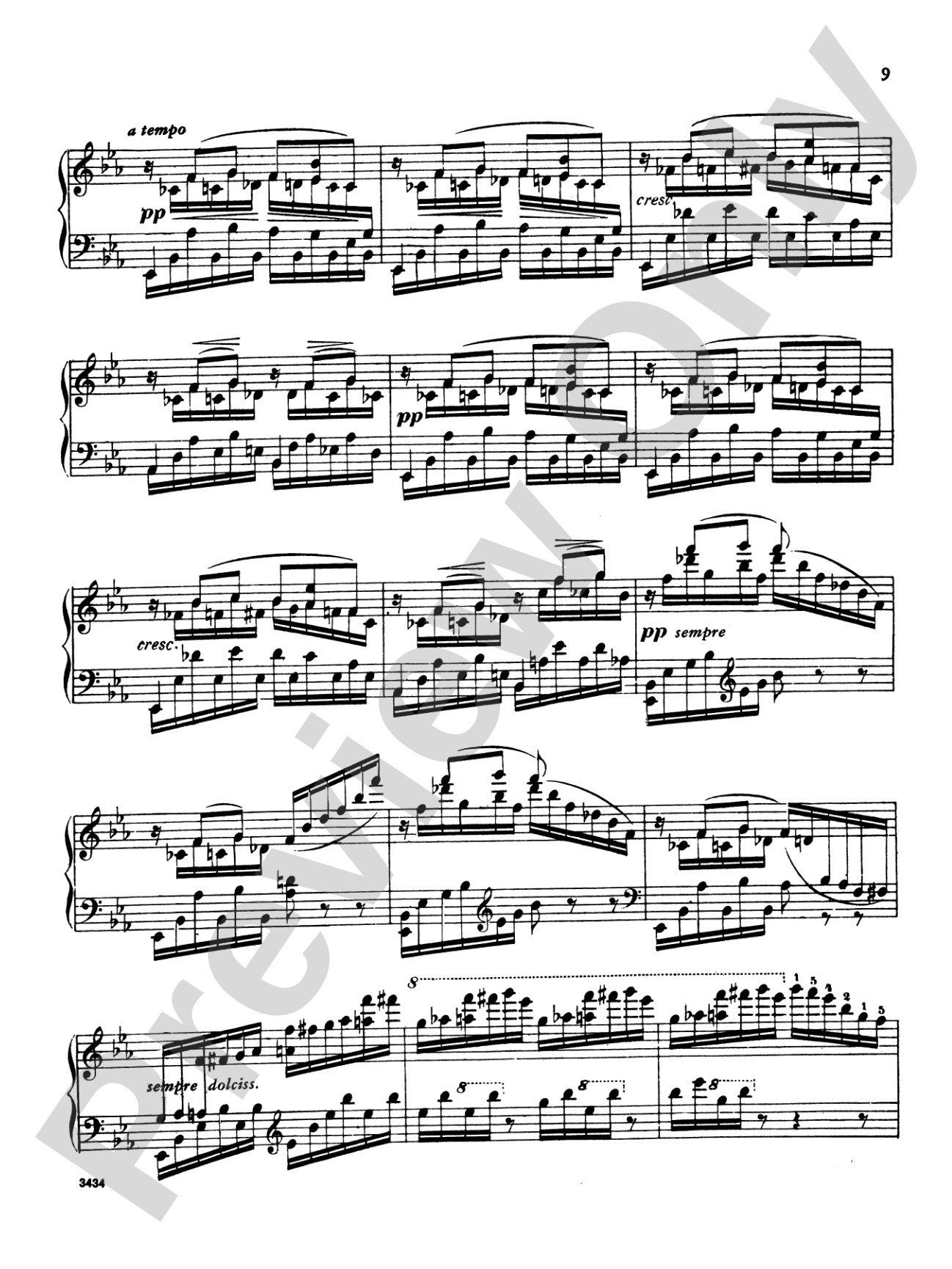 Fauré: Three Impromptus: Piano Book