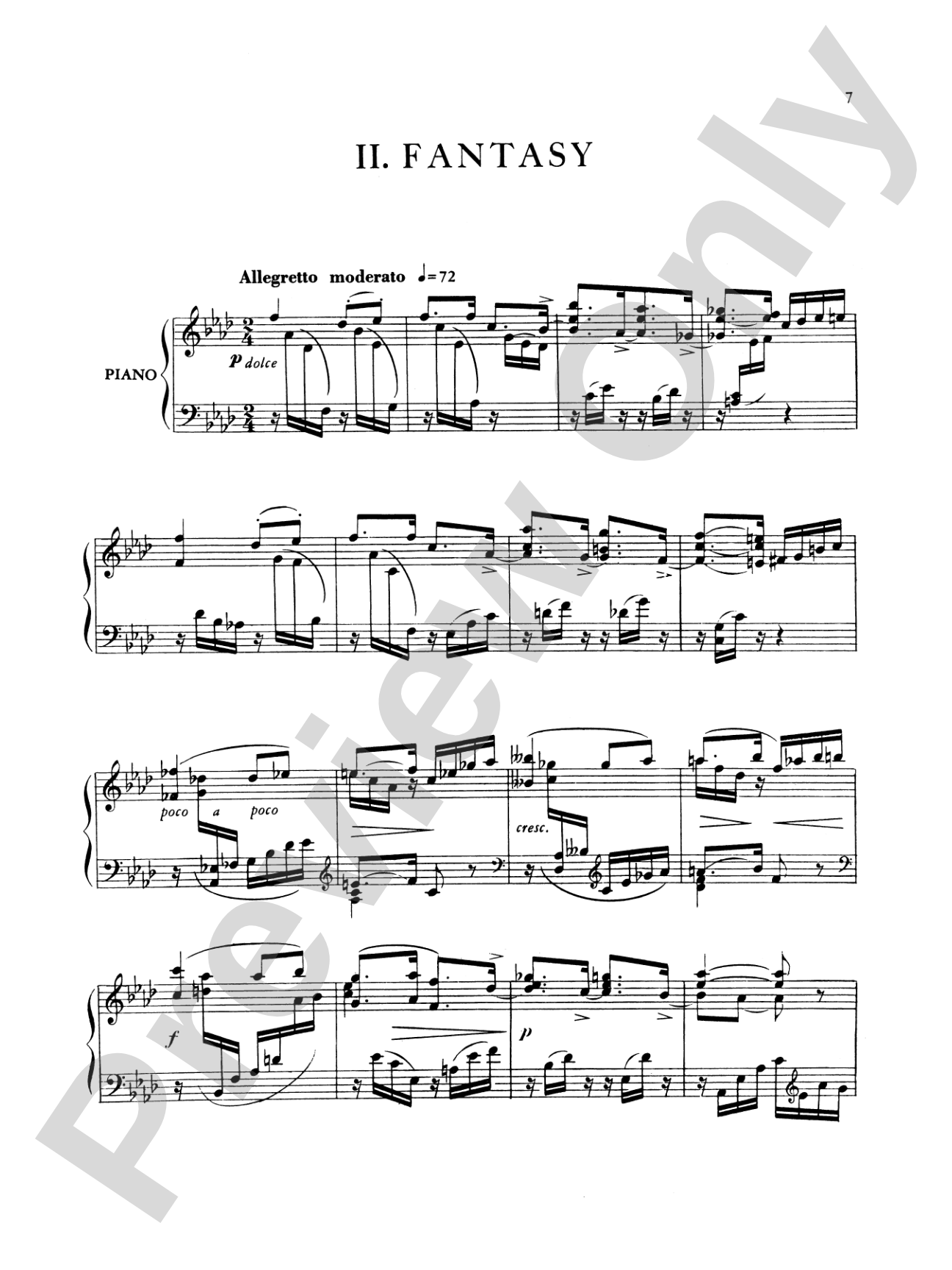 Fauré: Pièces Brèves, Op. 84