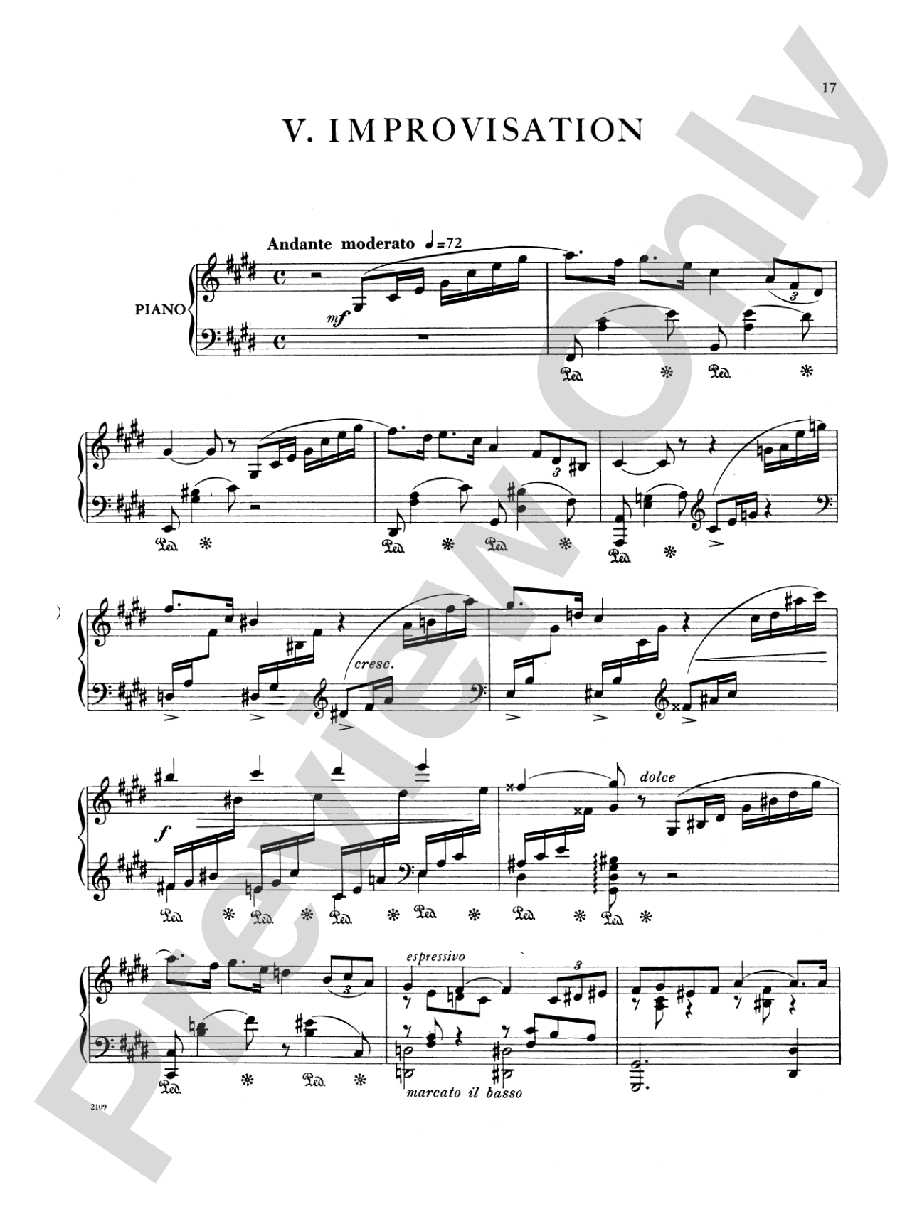 Fauré: Pièces Brèves, Op. 84