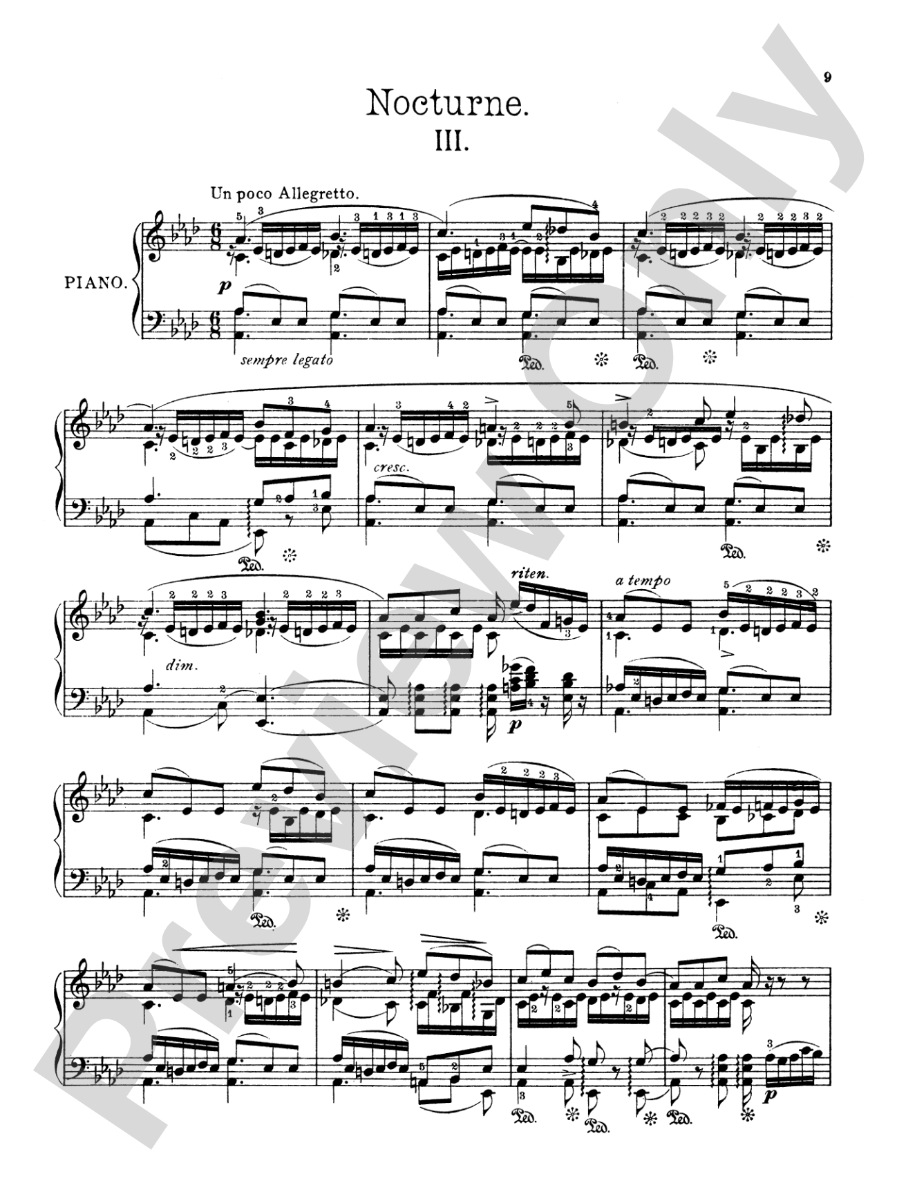 Field: Nine Nocturnes