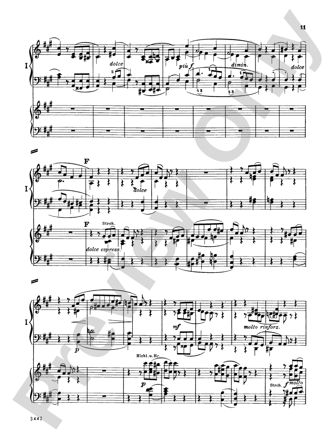 Brahms: Symphonic Variations: Piano Duo (2 Pianos, 4 Hands) Book (2 copies required)