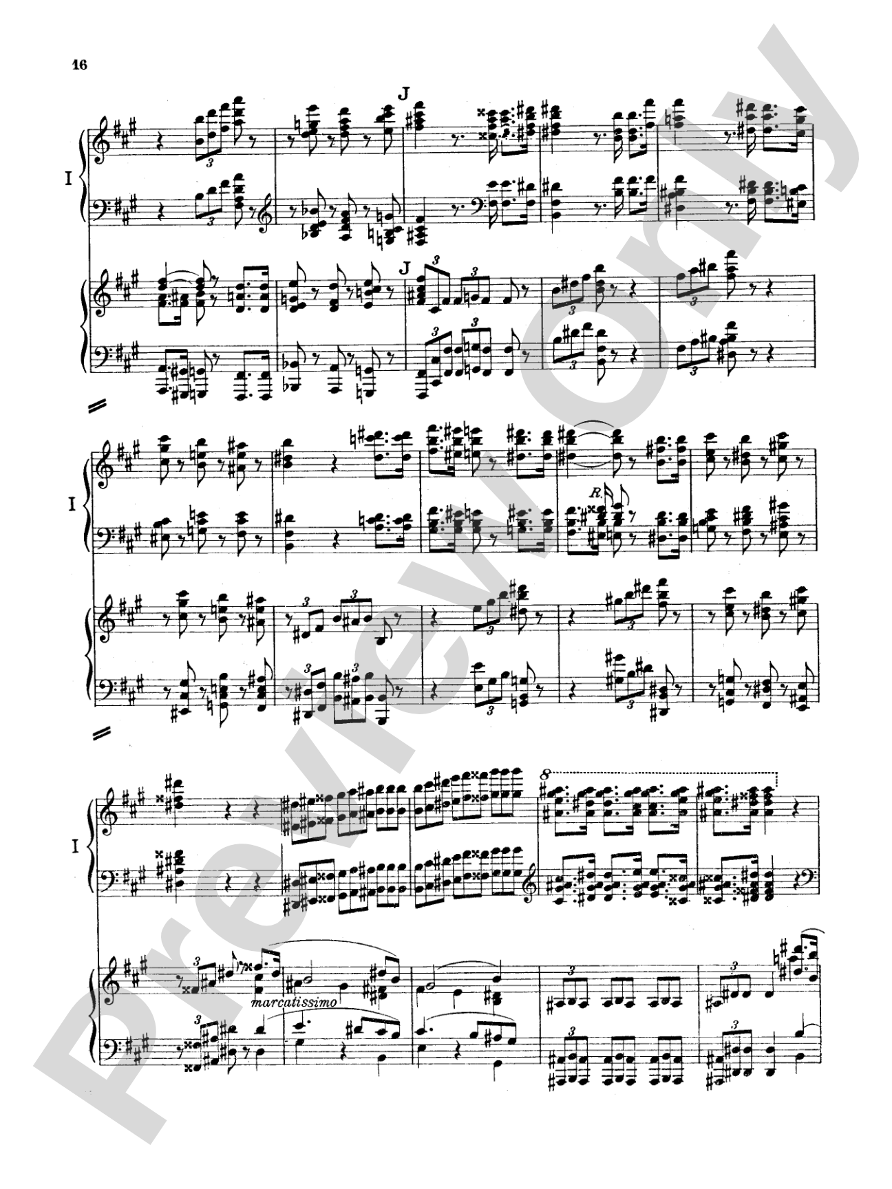 Brahms: Symphonic Variations: Piano Duo (2 Pianos, 4 Hands) Book (2 copies required)